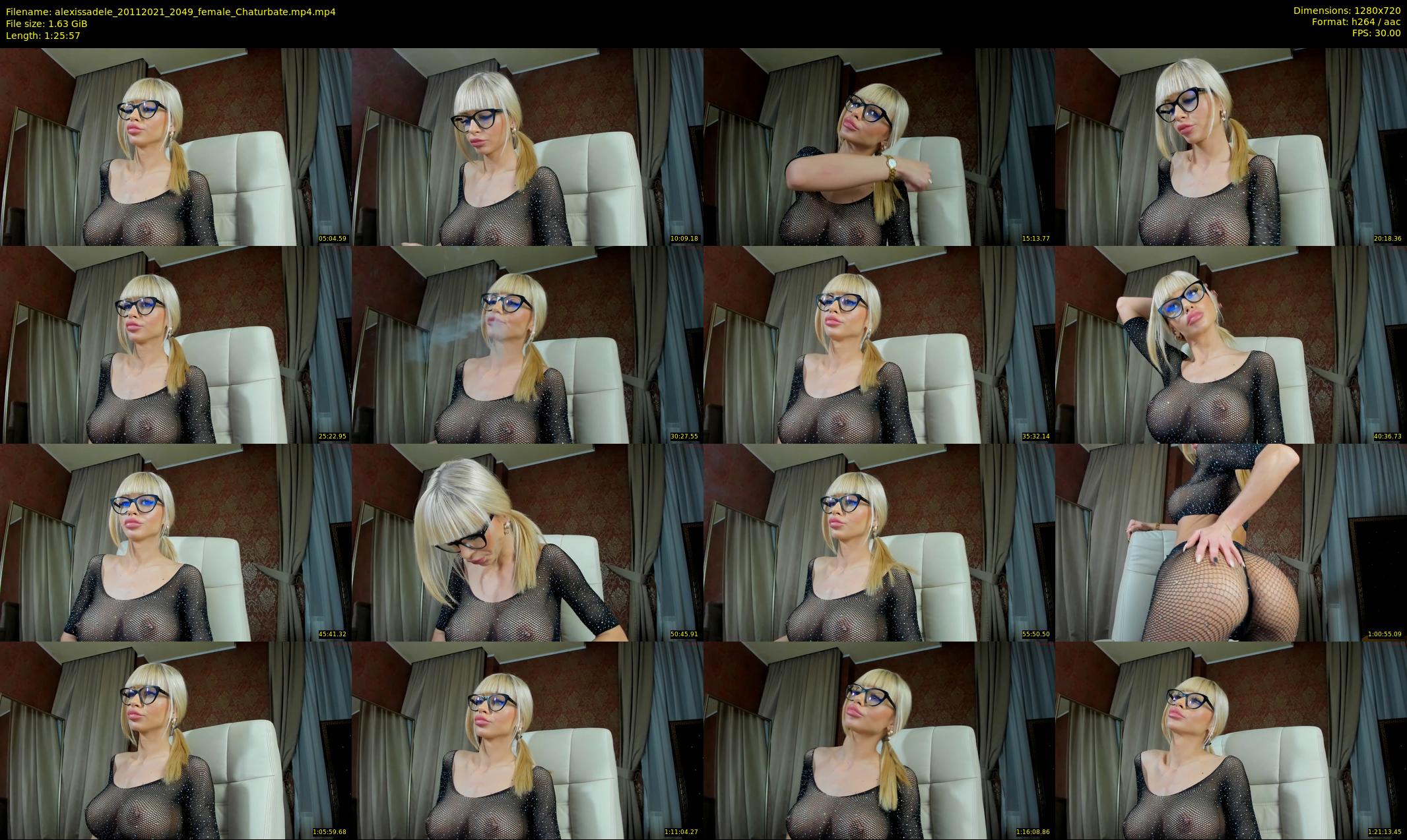 alexissadele — 86 minute Chaturbate female cam show recording, 720p, Nov 20, 2021