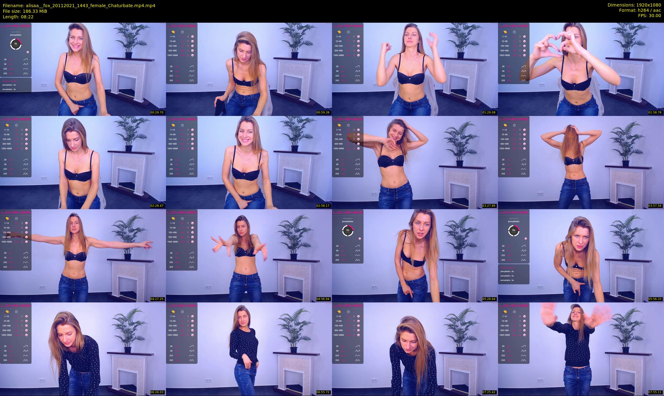alisaa__fox — 9 minute Chaturbate female cam show recording, 1080p, Nov 20, 2021