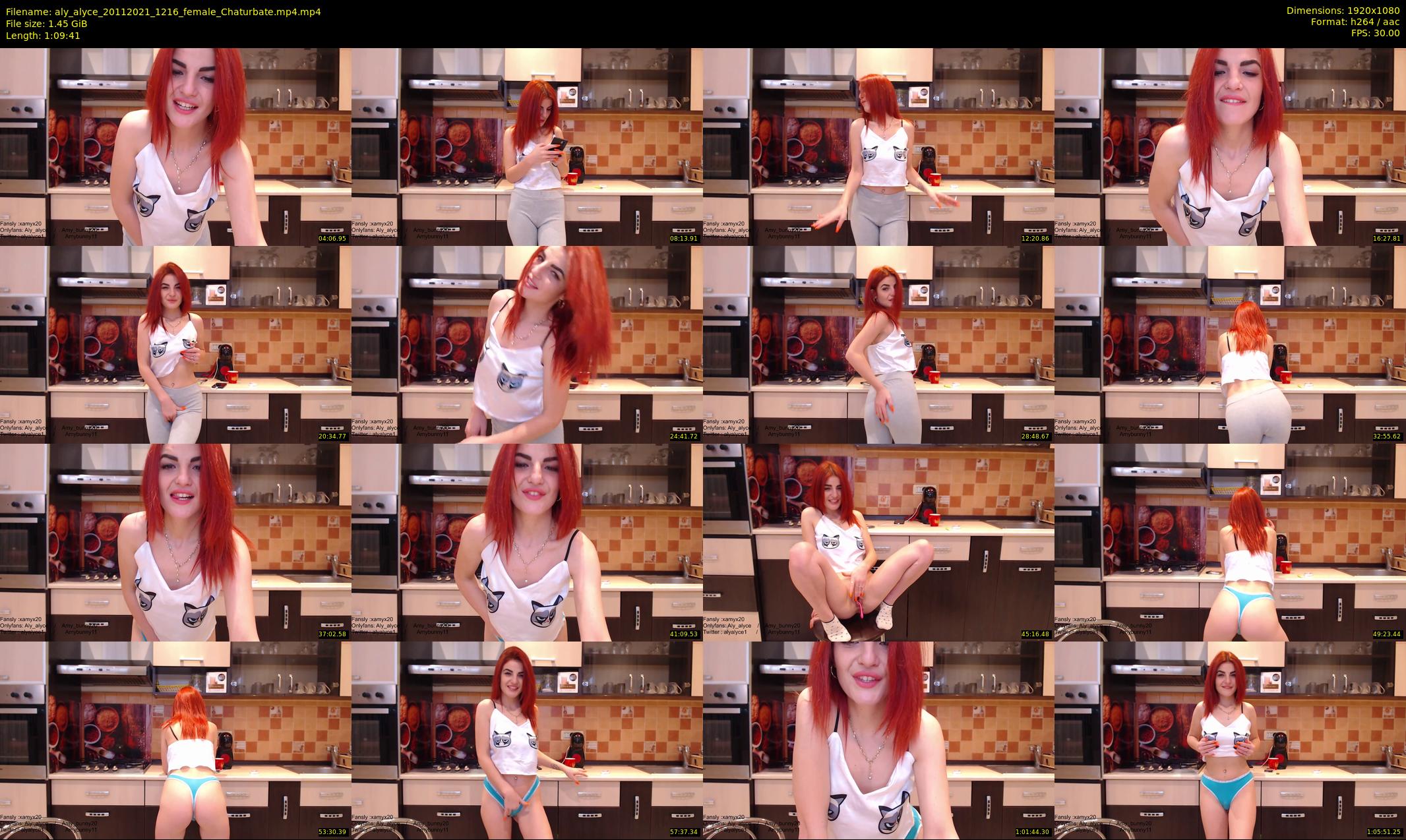 aly_alyce — 70 minute Chaturbate female cam show recording, 1080p, Nov 20, 2021