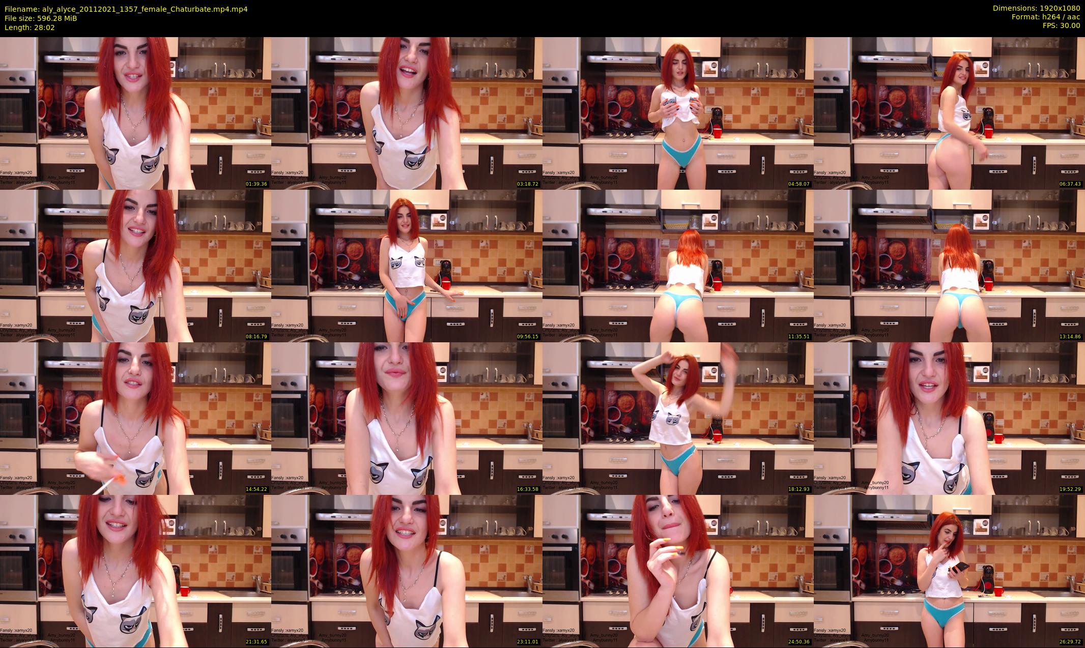 aly_alyce — 29 minute Chaturbate female cam show recording, 1080p, Nov 20, 2021