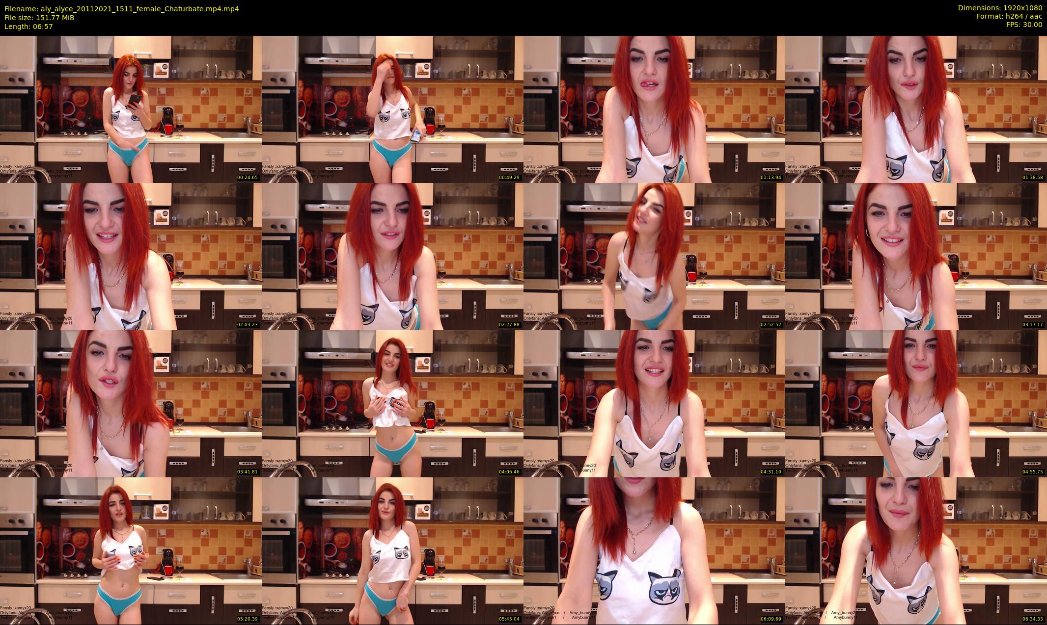 aly_alyce — 7 minute Chaturbate female cam show recording, 1080p, Nov 20, 2021