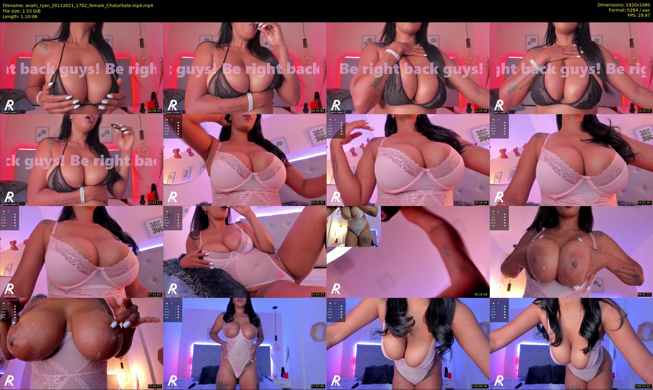 anahi_ryan — 71 minute Chaturbate female cam show recording, 1080p, Nov 20, 2021