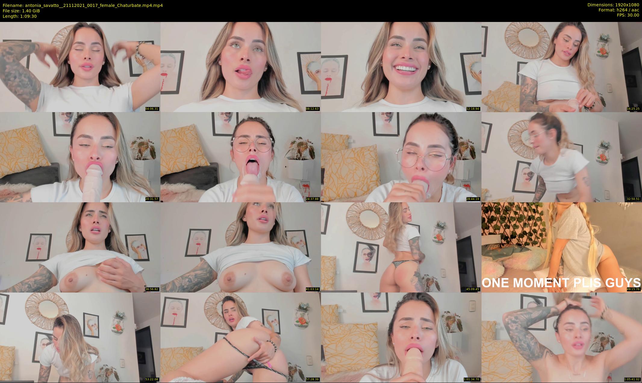 antonia_savatto_ — 70 minute Chaturbate female cam show recording, 1080p, Nov 21, 2021