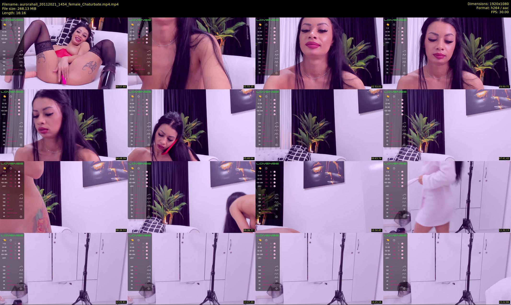 aurorahall — 17 minute Chaturbate female cam show recording, 1080p, Nov 20, 2021