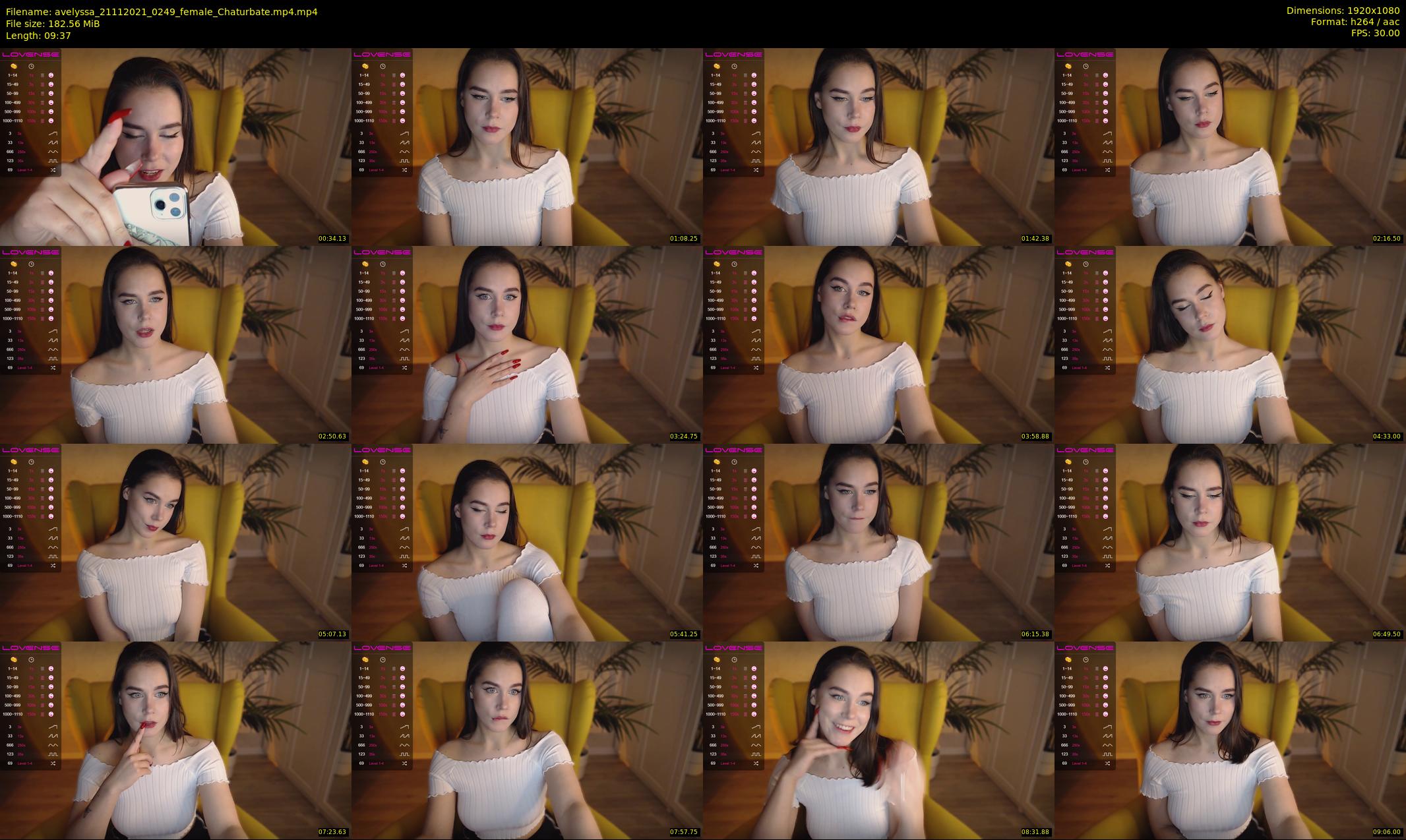 avelyssa — 10 minute Chaturbate female cam show recording, 1080p, Nov 21, 2021