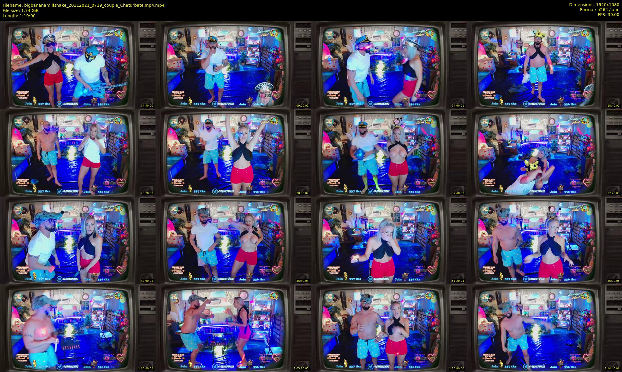 bigbananamilfshake — 79 minute Chaturbate couple cam show recording, 1080p, Nov 20, 2021