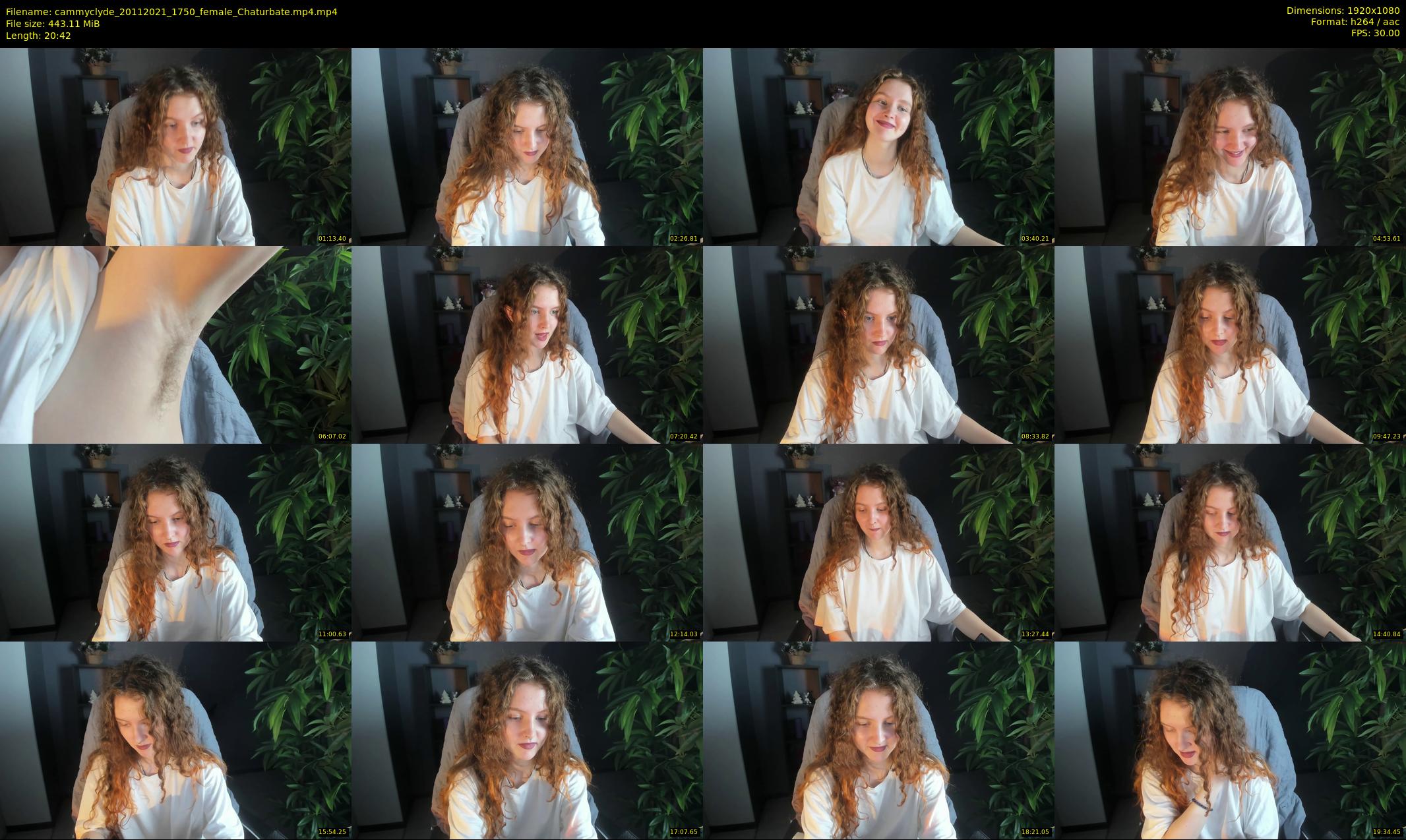 cammyclyde — 21 minute Chaturbate female cam show recording, 1080p, Nov 20, 2021