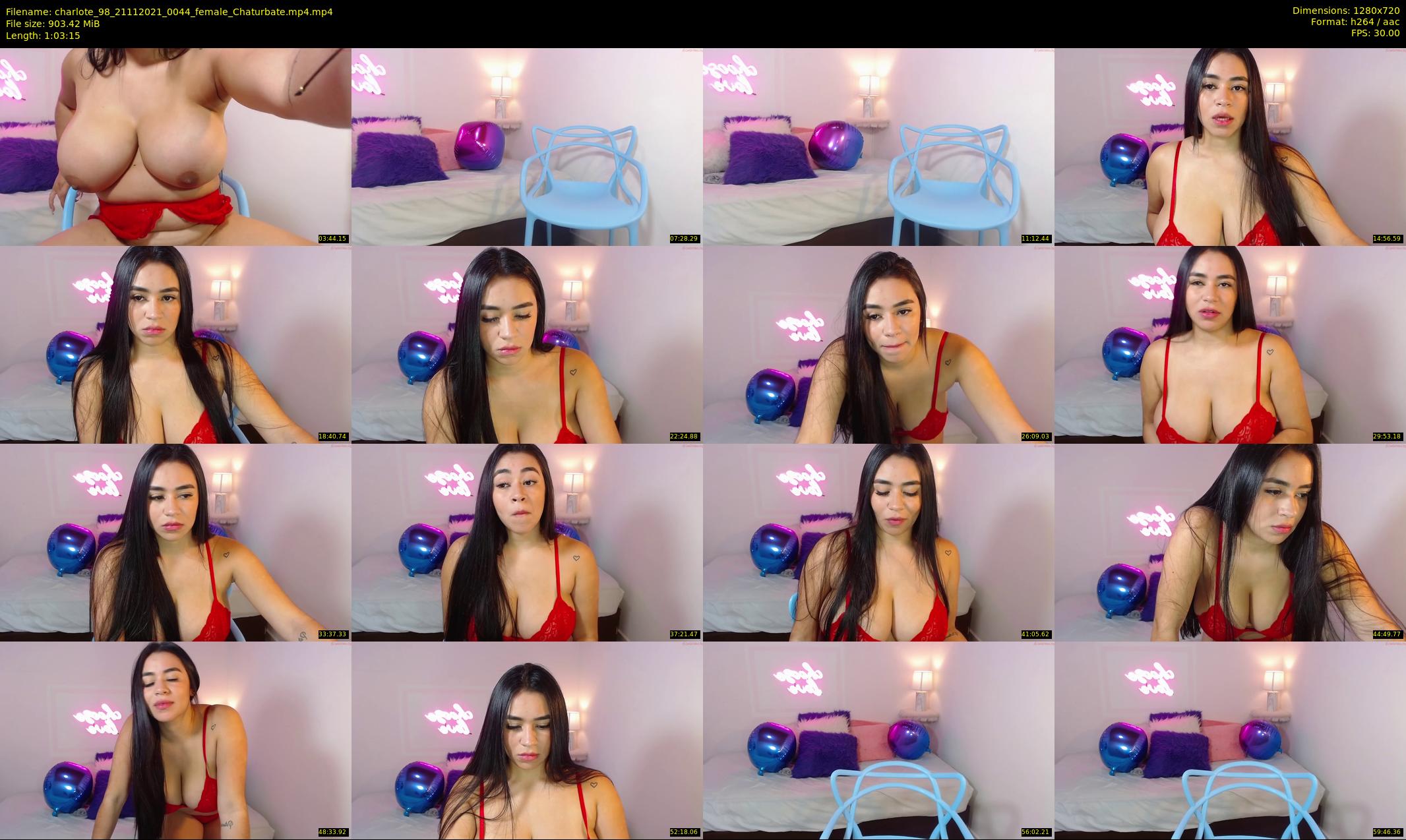 charlote_98 — 64 minute Chaturbate female cam show recording, 720p, Nov 21, 2021