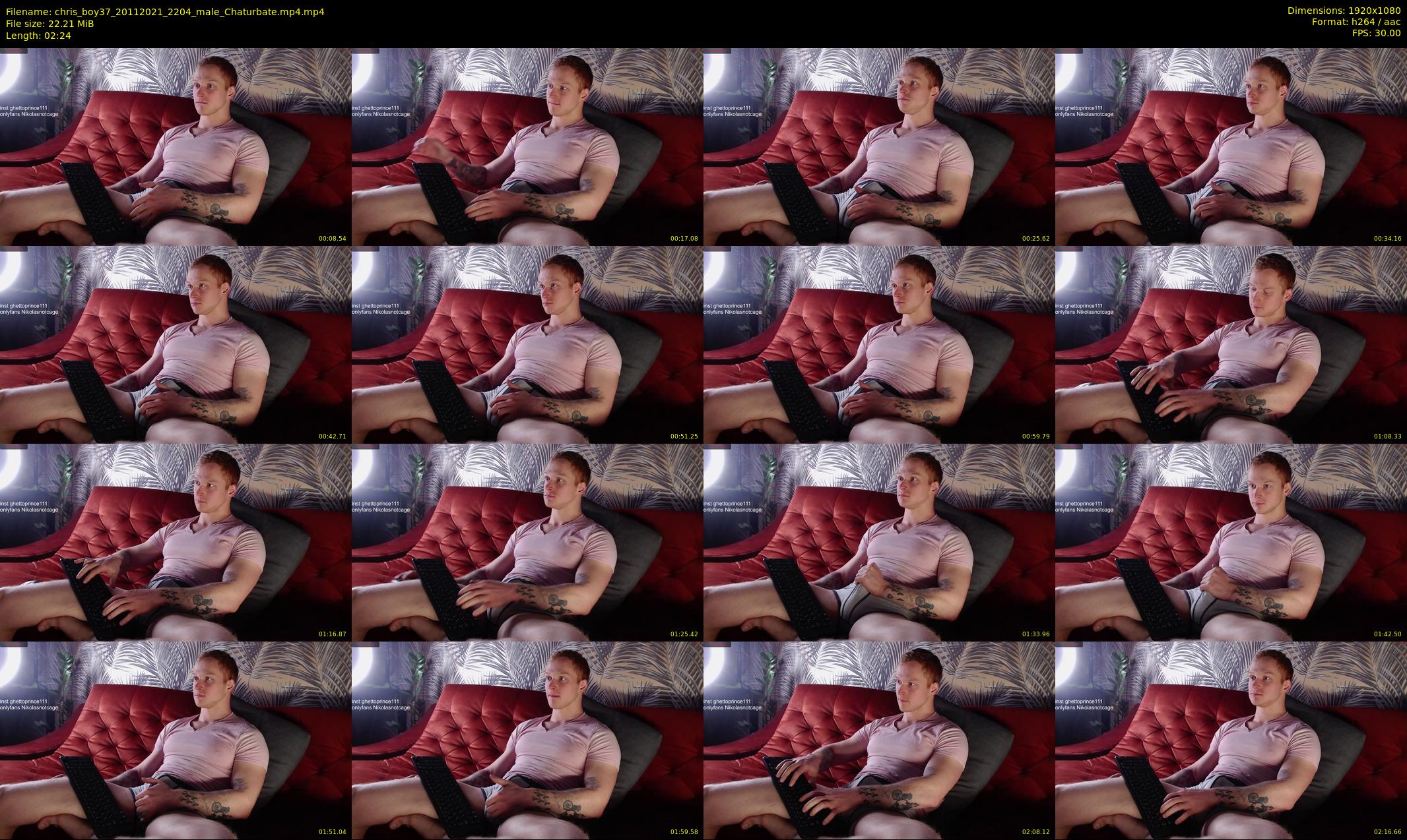 chris_boy37 — 3 minute Chaturbate male cam show recording, 1080p, Nov 20, 2021