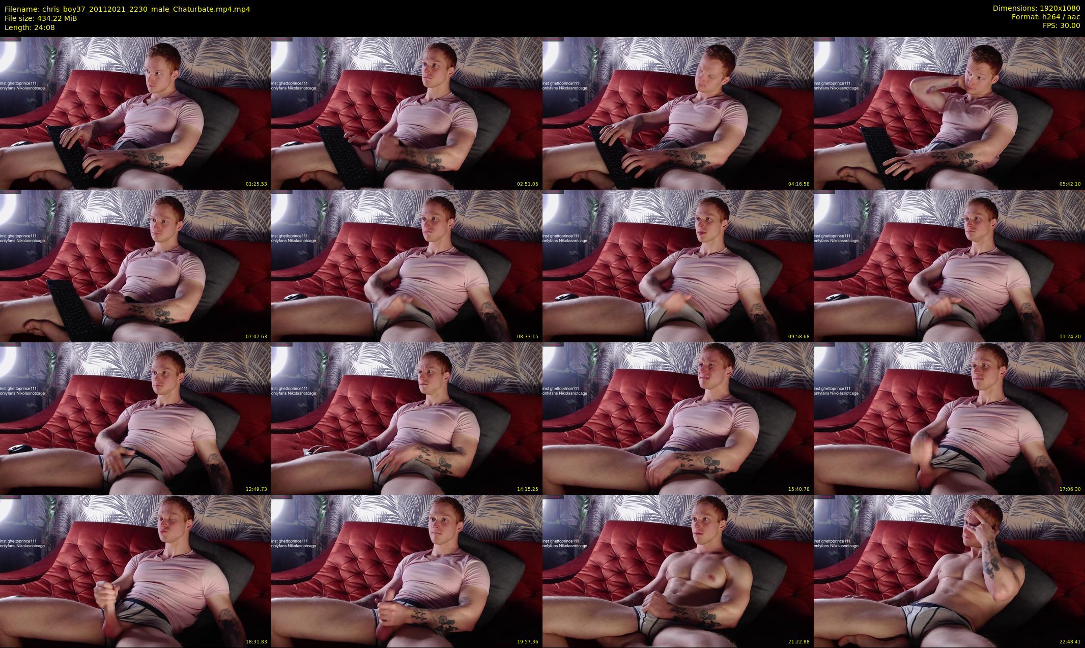 chris_boy37 — 25 minute Chaturbate male cam show recording, 1080p, Nov 20, 2021