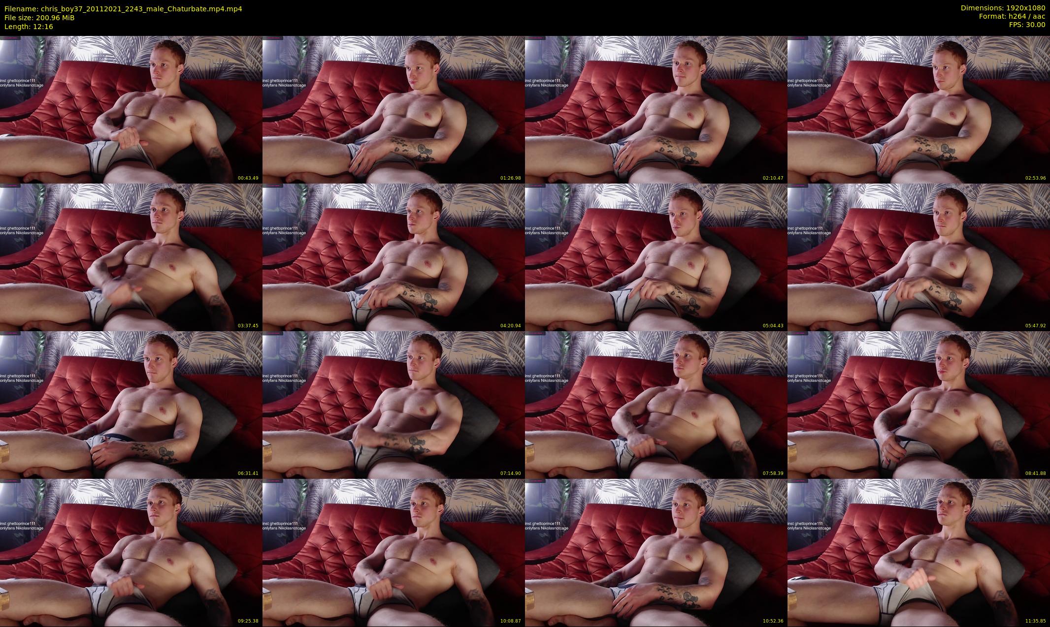 chris_boy37 — 13 minute Chaturbate male cam show recording, 1080p, Nov 20, 2021