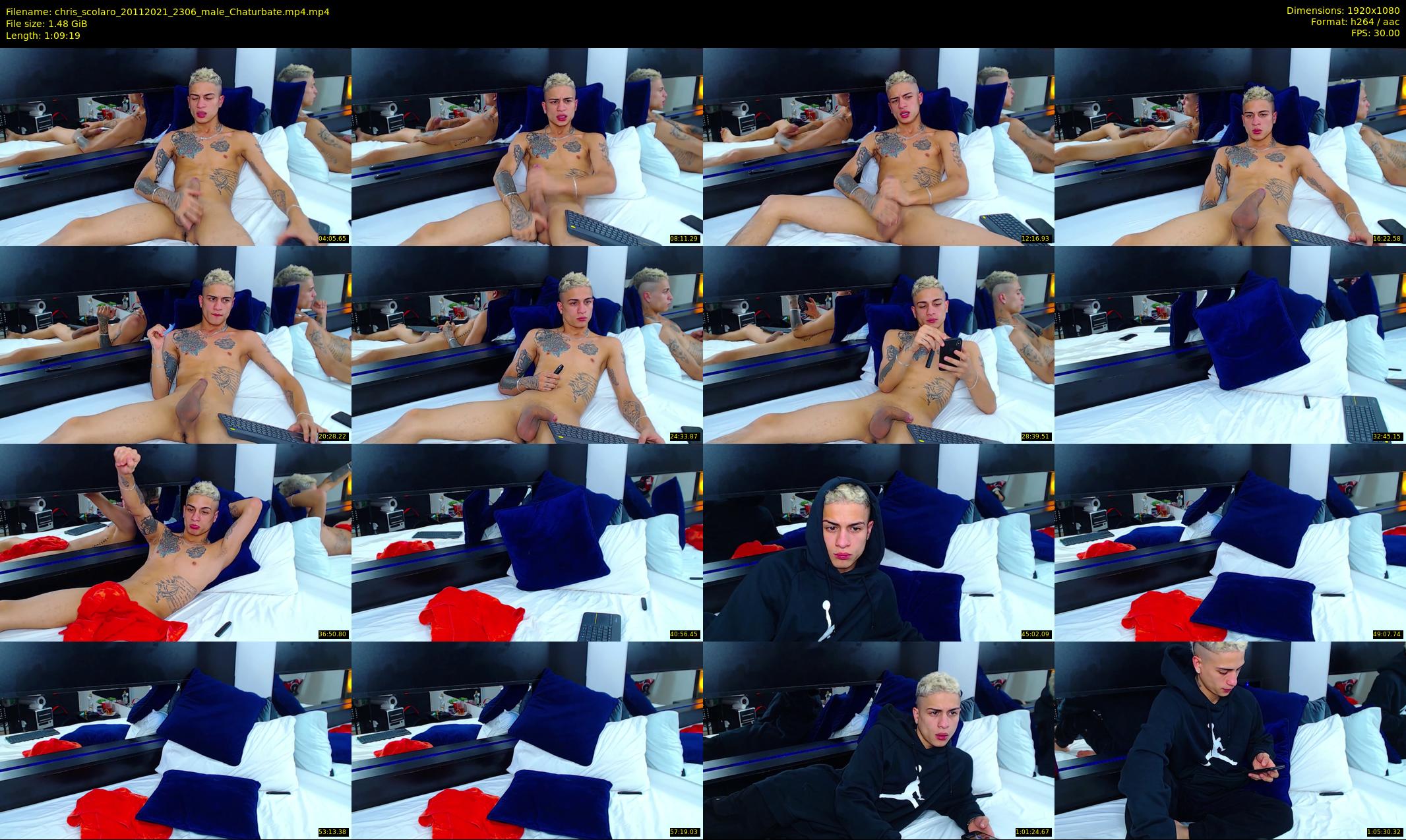 chris_scolaro — 70 minute Chaturbate male cam show recording, 1080p, Nov 20, 2021
