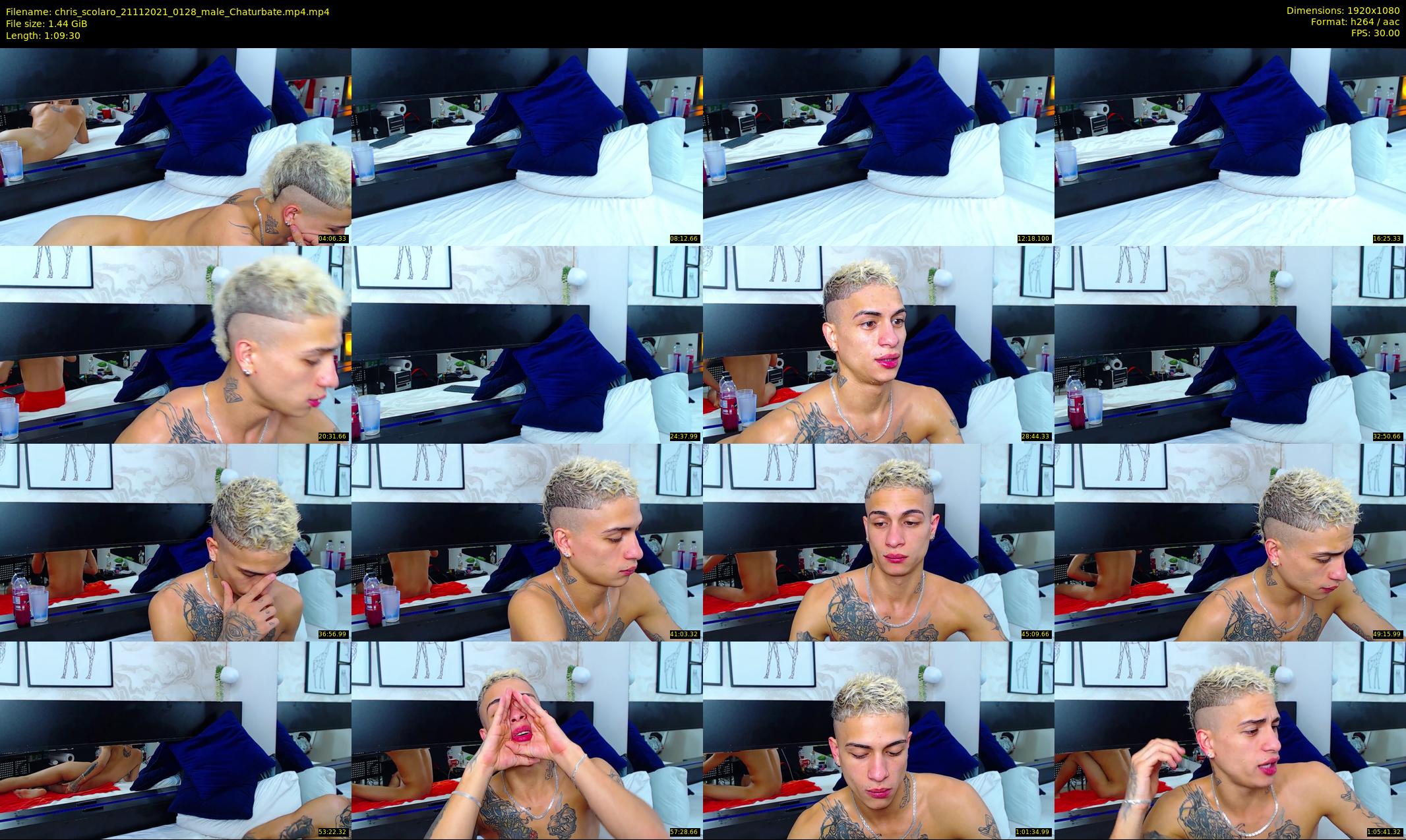 chris_scolaro — 70 minute Chaturbate male cam show recording, 1080p, Nov 21, 2021