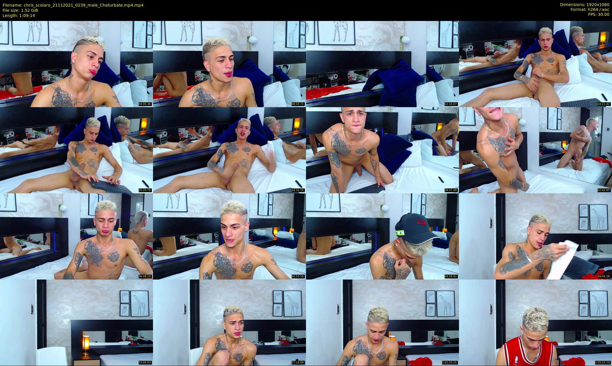 chris_scolaro — 70 minute Chaturbate male cam show recording, 1080p, Nov 21, 2021