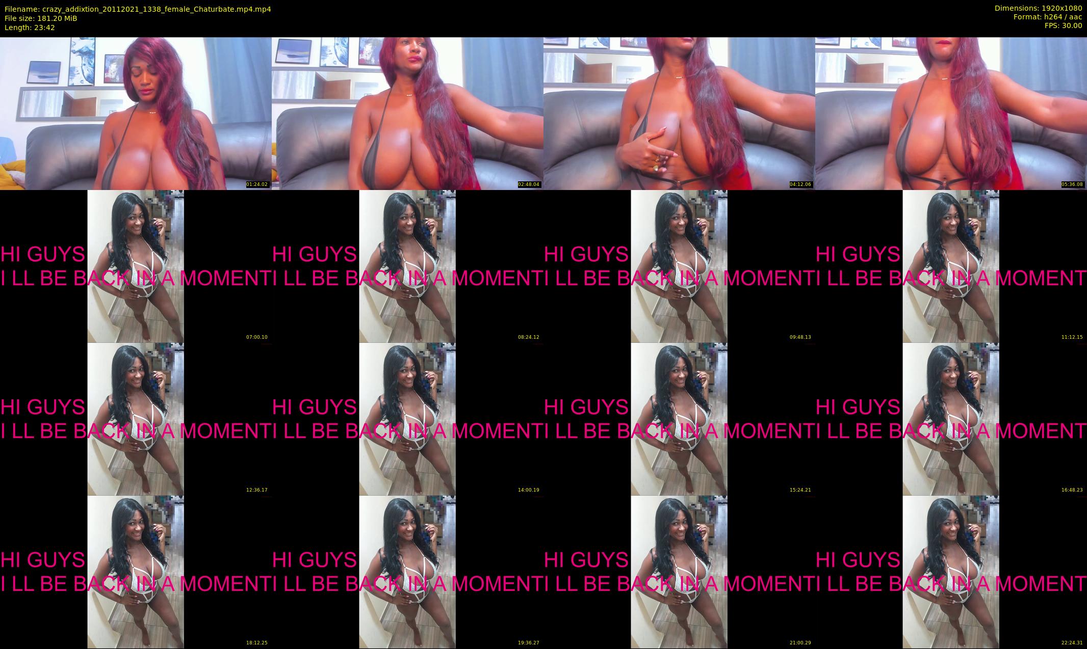crazy_addixtion — 24 minute Chaturbate female cam show recording, 1080p, Nov 20, 2021