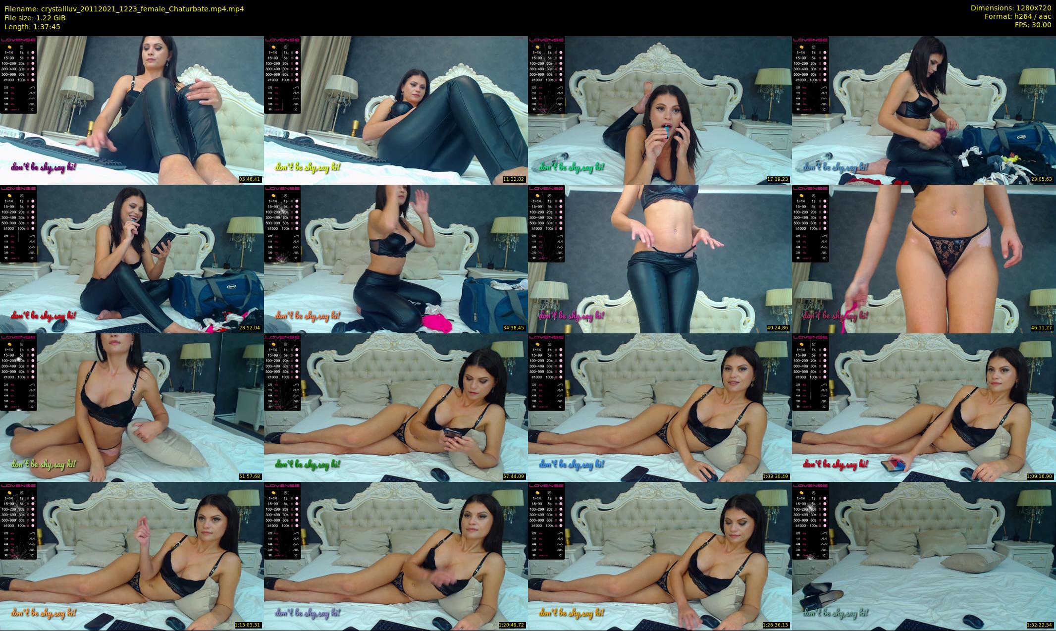 crystallluv — 98 minute Chaturbate female cam show recording, 720p, Nov 20, 2021