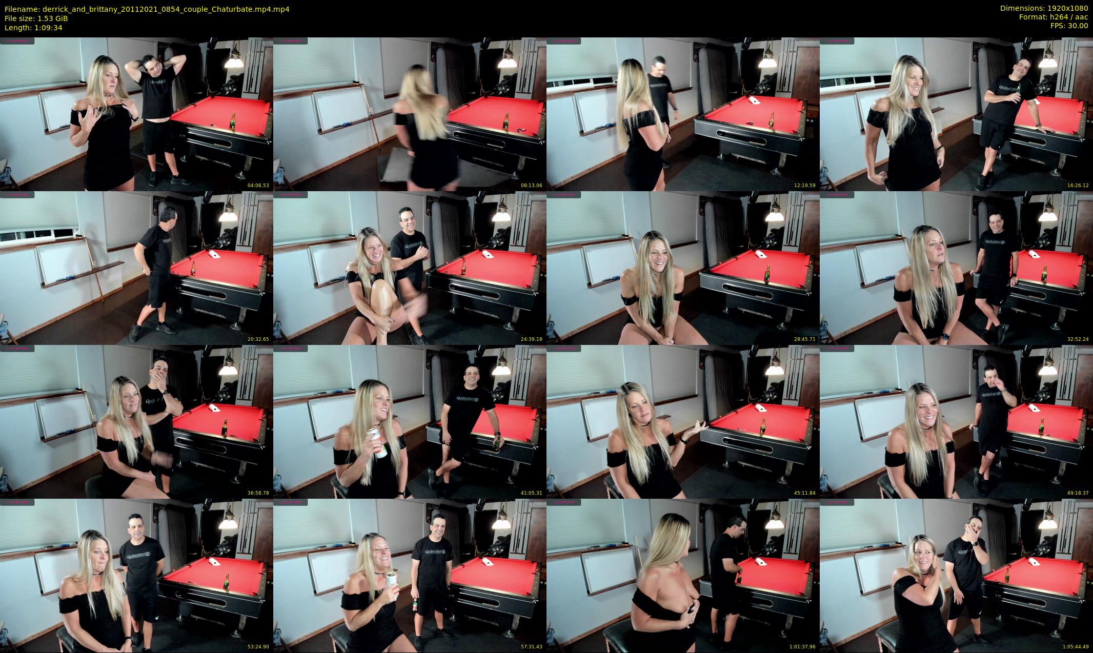 derrick_and_brittany — 70 minute Chaturbate couple cam show recording, 1080p, Nov 20, 2021