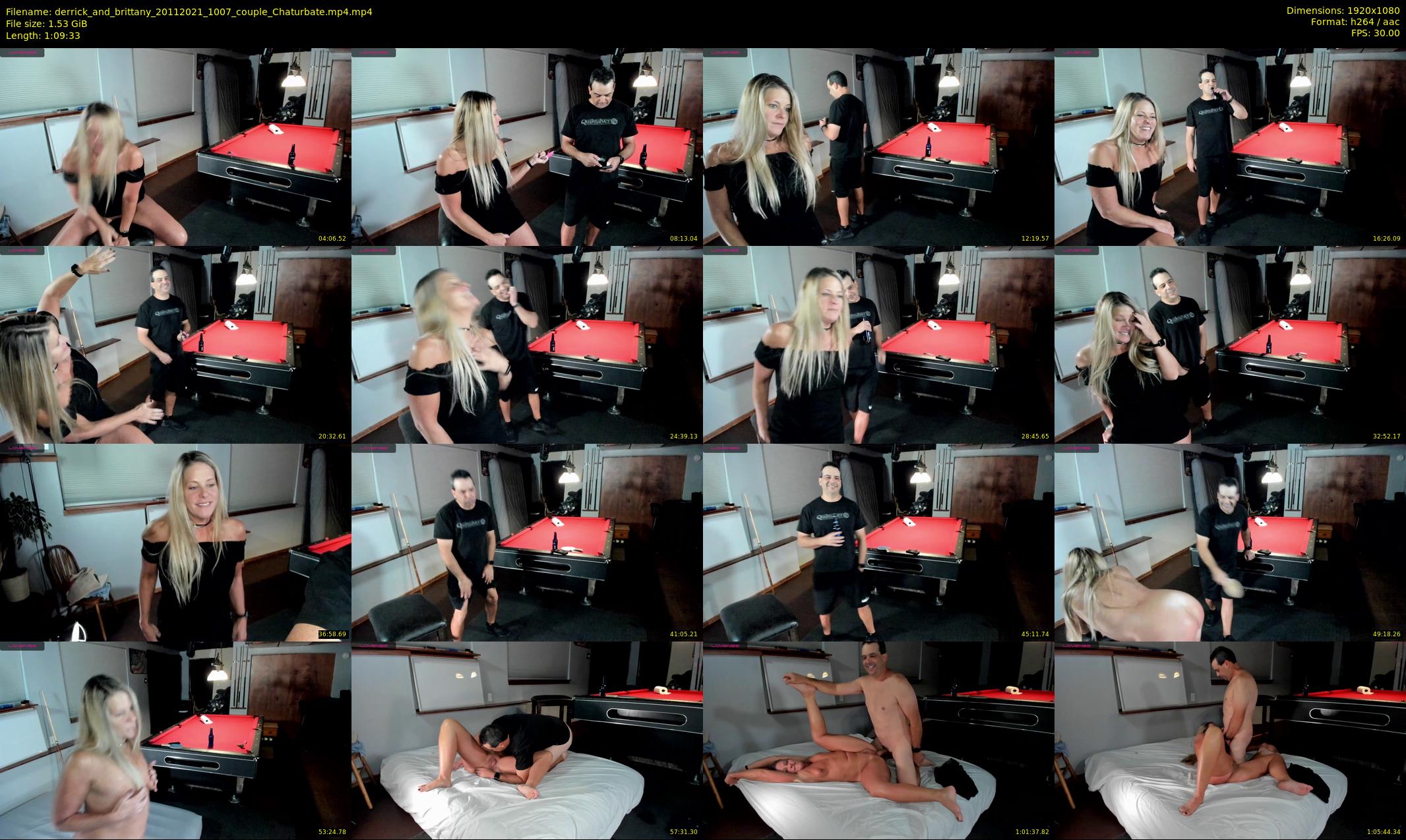 derrick_and_brittany — 70 minute Chaturbate couple cam show recording, 1080p, Nov 20, 2021
