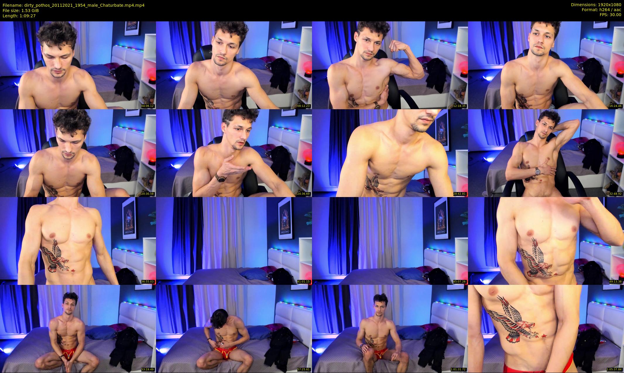 dirty_pothos — 70 minute Chaturbate male cam show recording, 1080p, Nov 20, 2021