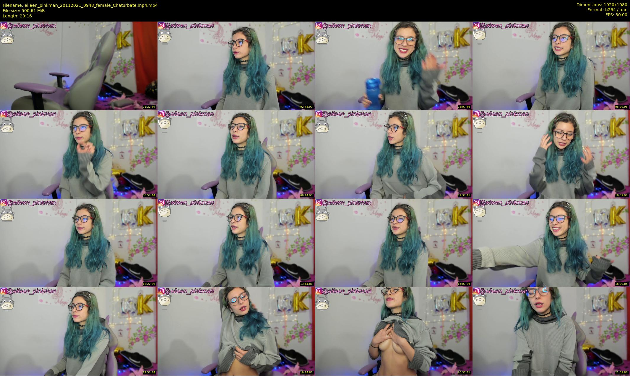 eileen_pinkman — 24 minute Chaturbate female cam show recording, 1080p, Nov 20, 2021