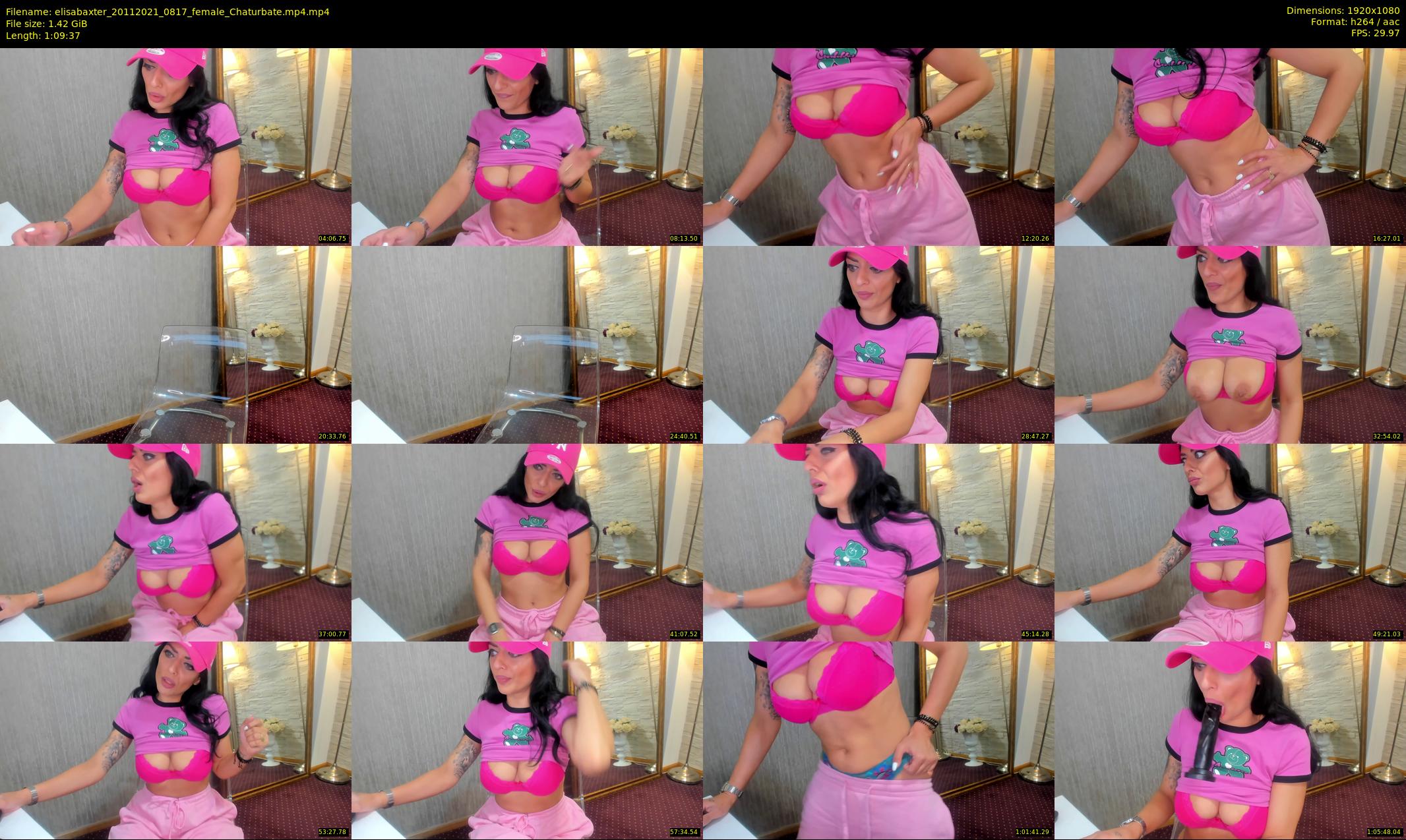 elisabaxter — 70 minute Chaturbate female cam show recording, 1080p, Nov 20, 2021