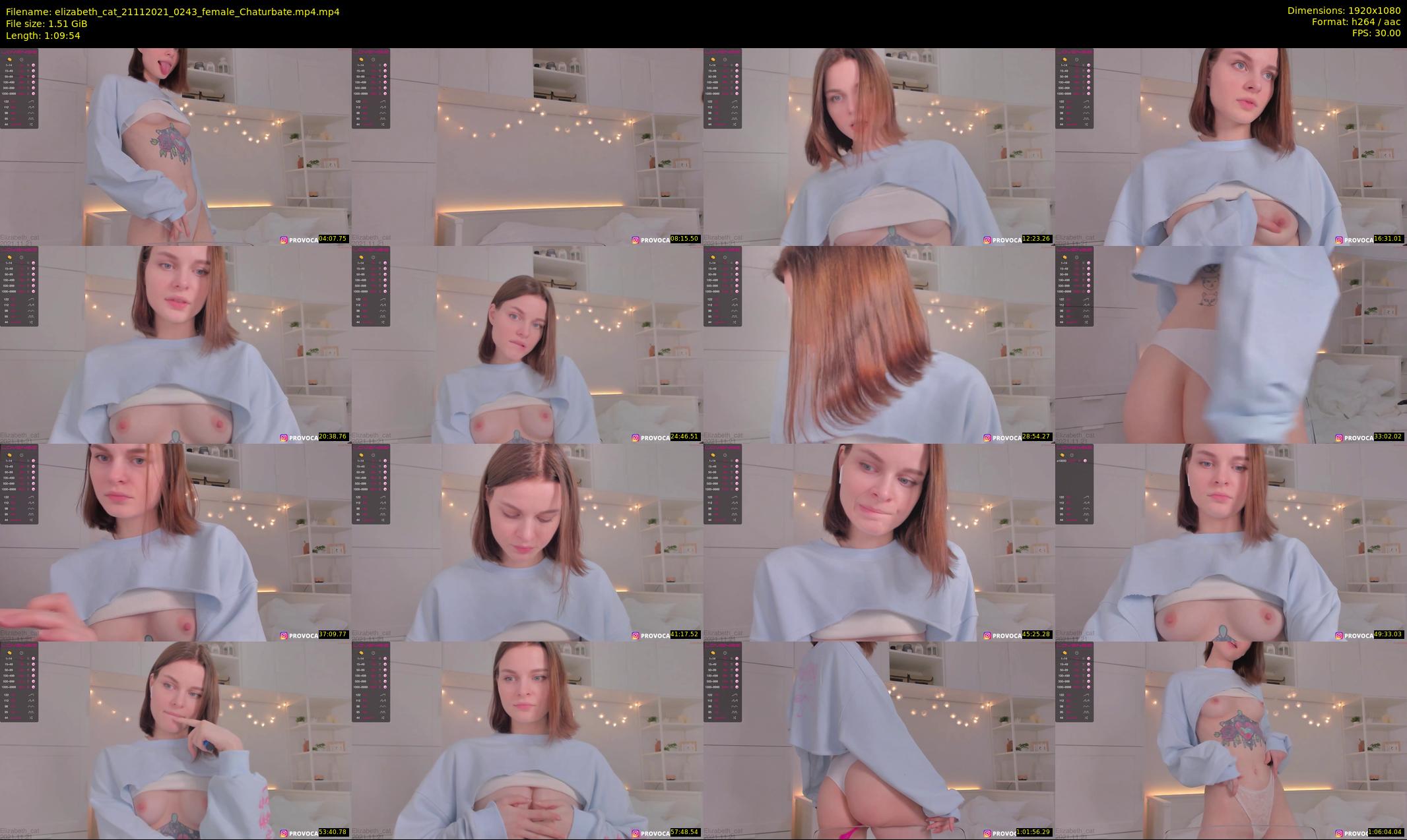 elizabeth_cat — 70 minute Chaturbate female cam show recording, 1080p, Nov 21, 2021