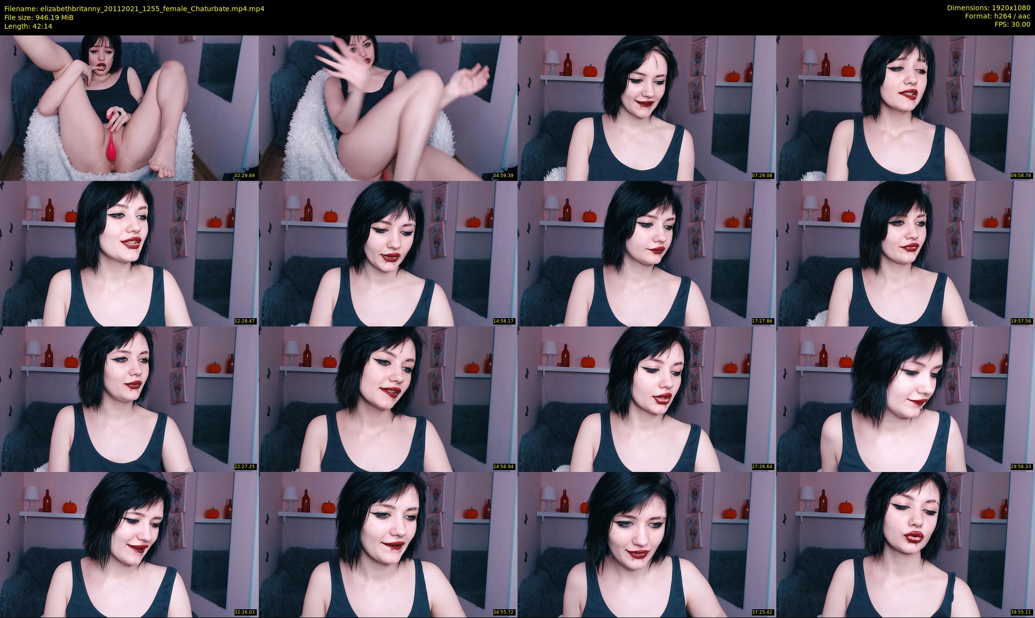 elizabethbritanny — 43 minute Chaturbate female cam show recording, 1080p, Nov 20, 2021