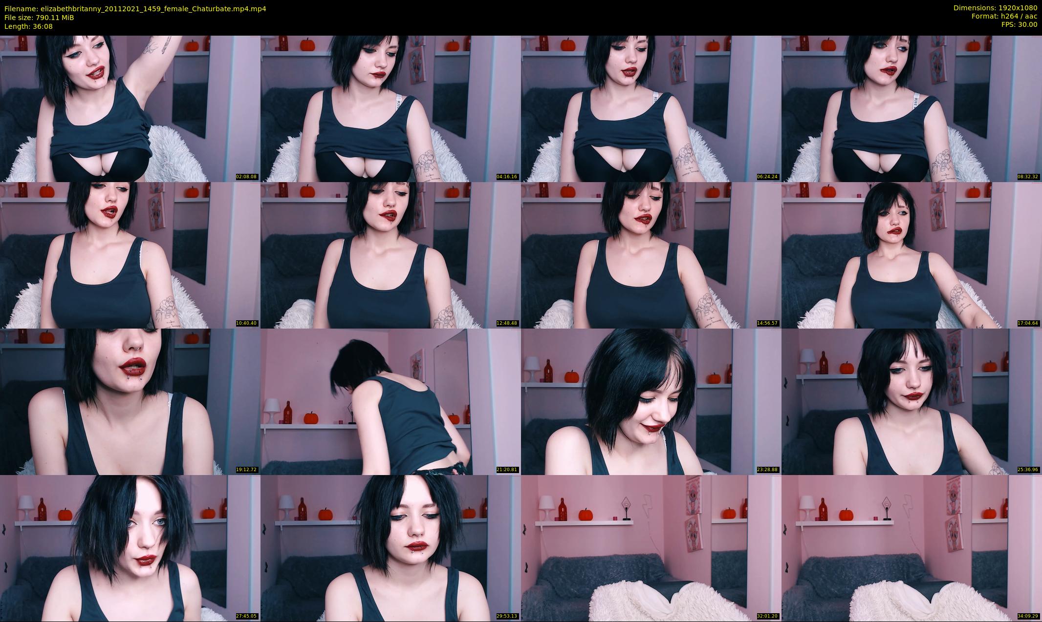 elizabethbritanny — 37 minute Chaturbate female cam show recording, 1080p, Nov 20, 2021