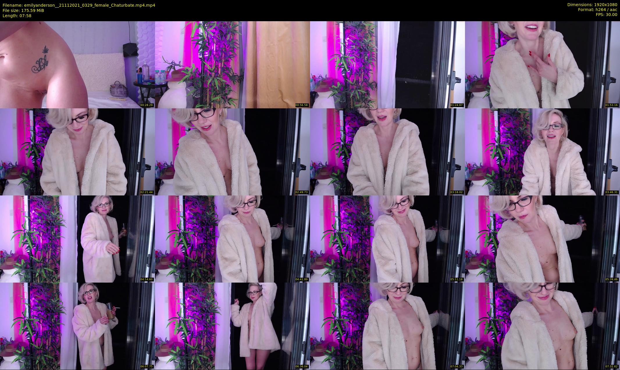 emilyanderson_ — 8 minute Chaturbate female cam show recording, 1080p, Nov 21, 2021