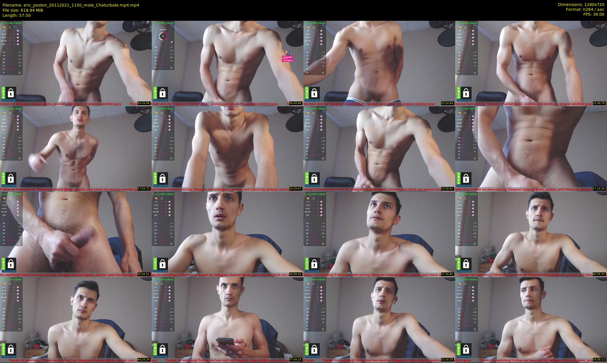 eric_poston — 58 minute Chaturbate male cam show recording, 720p, Nov 20, 2021