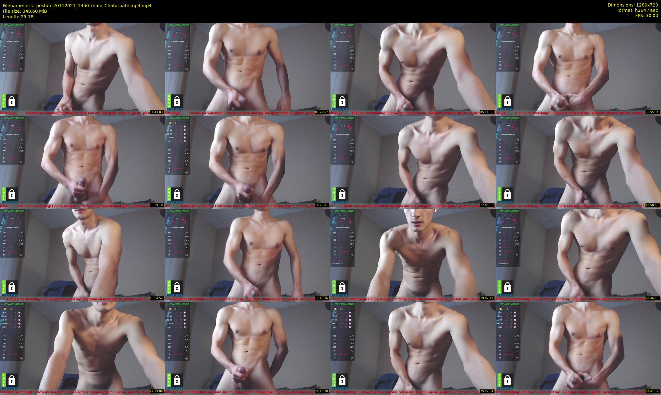 eric_poston — 30 minute Chaturbate male cam show recording, 720p, Nov 20, 2021