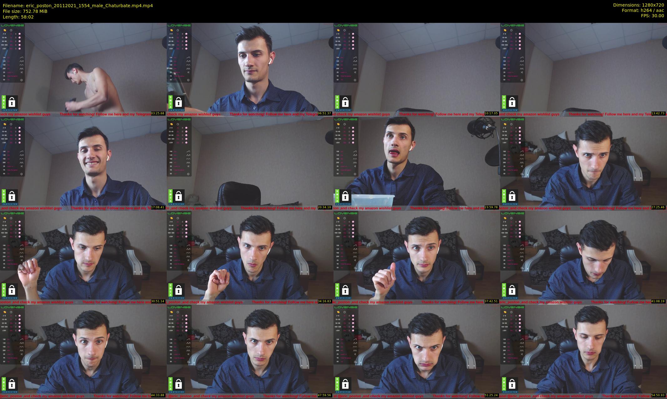 eric_poston — 59 minute Chaturbate male cam show recording, 720p, Nov 20, 2021