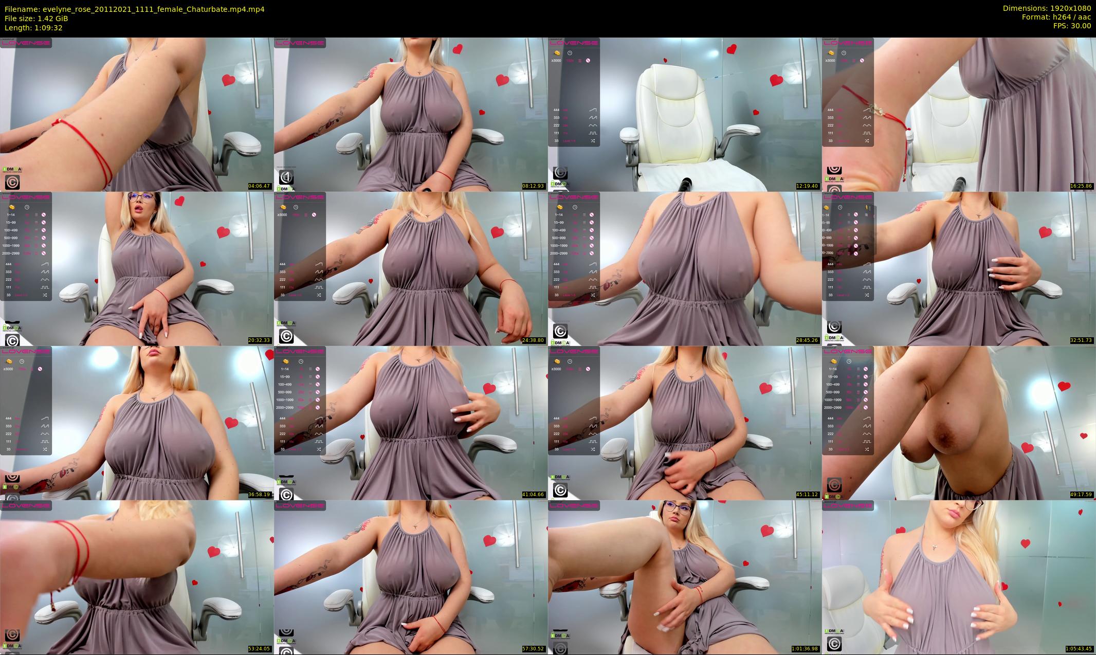evelyne_rose — 70 minute Chaturbate female cam show recording, 1080p, Nov 20, 2021