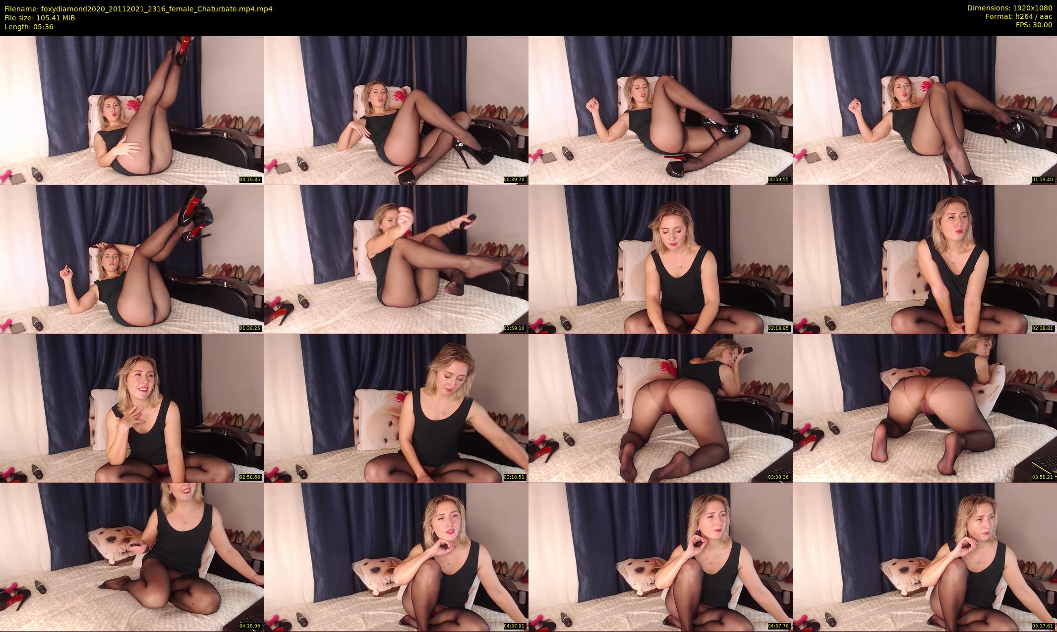 foxydiamond2020 — 6 minute Chaturbate female cam show recording, 1080p, Nov 20, 2021