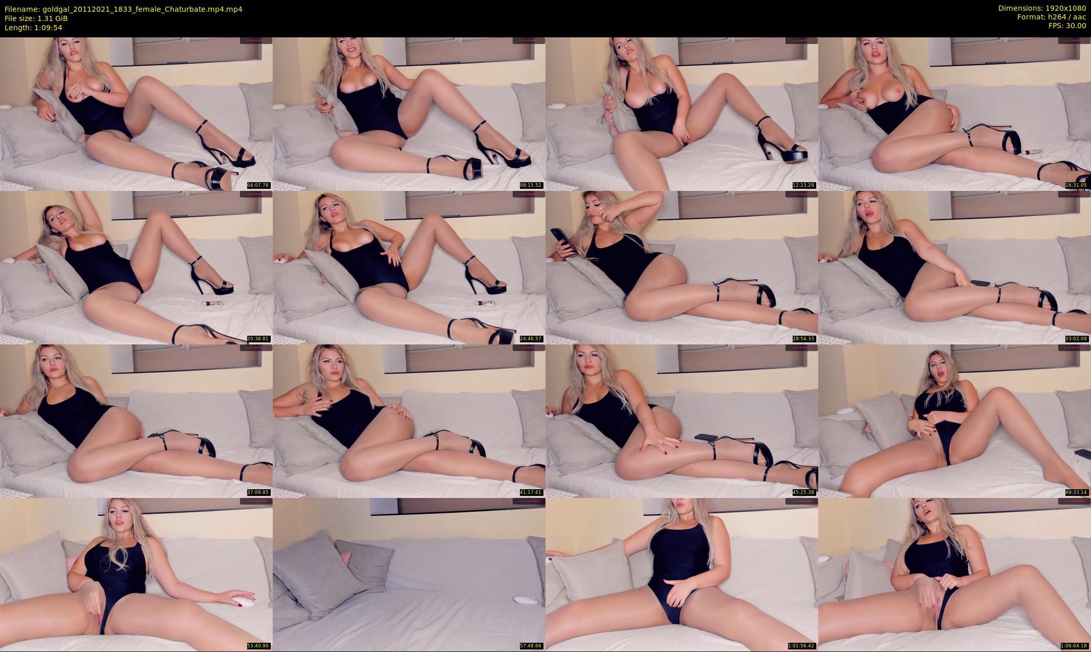 goldgal — 70 minute Chaturbate female cam show recording, 1080p, Nov 20, 2021
