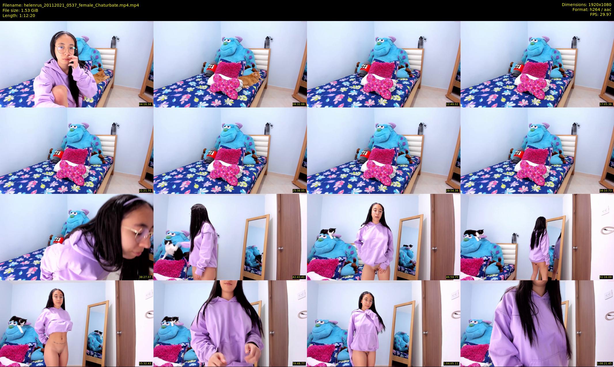 helenrus — 73 minute Chaturbate female cam show recording, 1080p, Nov 20, 2021