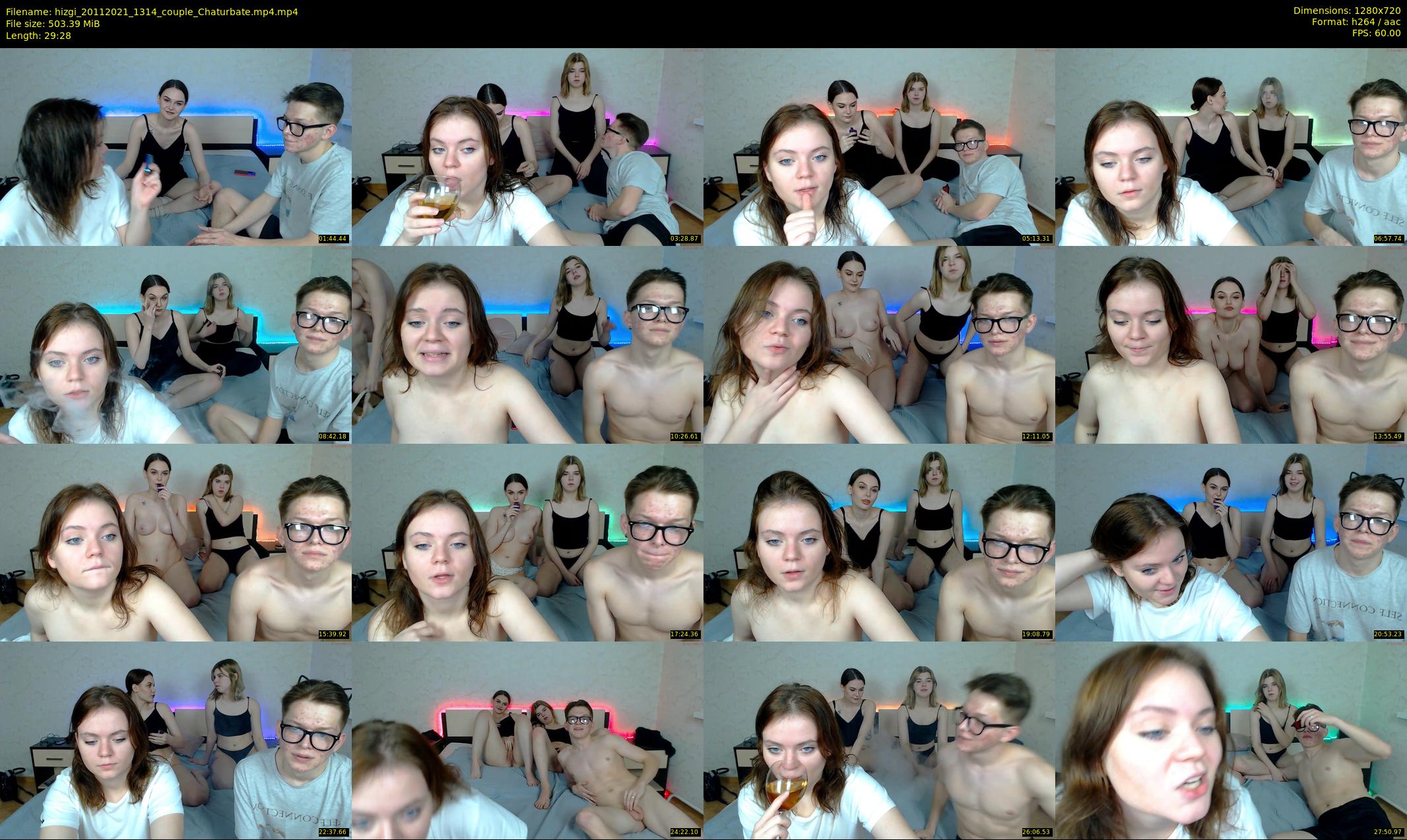 hizgi — 30 minute Chaturbate couple cam show recording, 720p, Nov 20, 2021