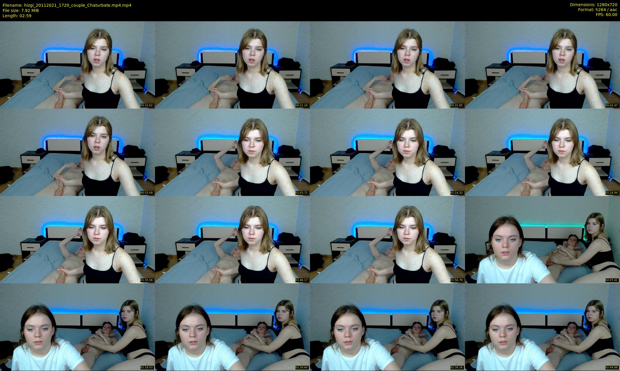 hizgi — 3 minute Chaturbate couple cam show recording, 720p, Nov 20, 2021