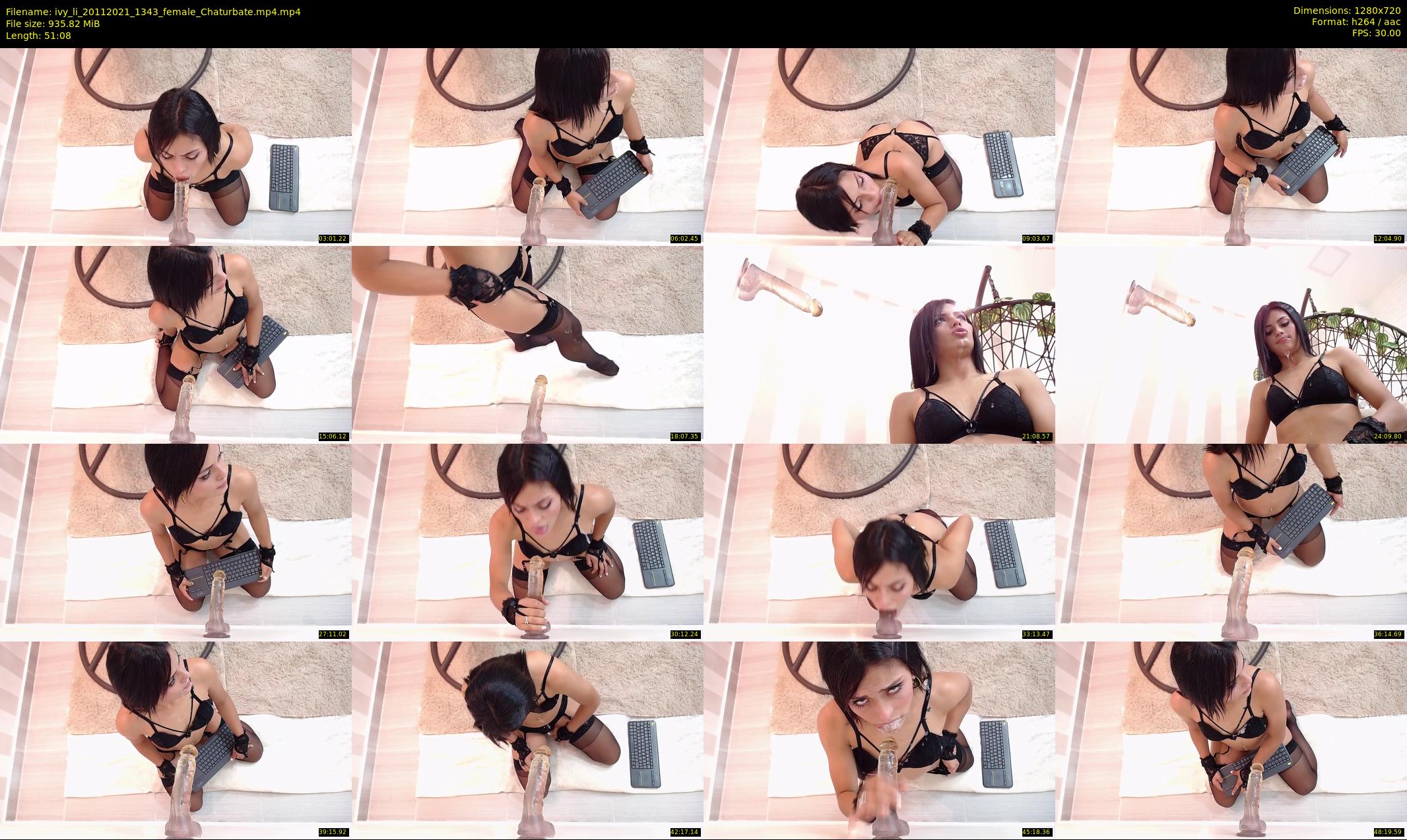 ivy_li — 52 minute Chaturbate female cam show recording, 720p, Nov 20, 2021
