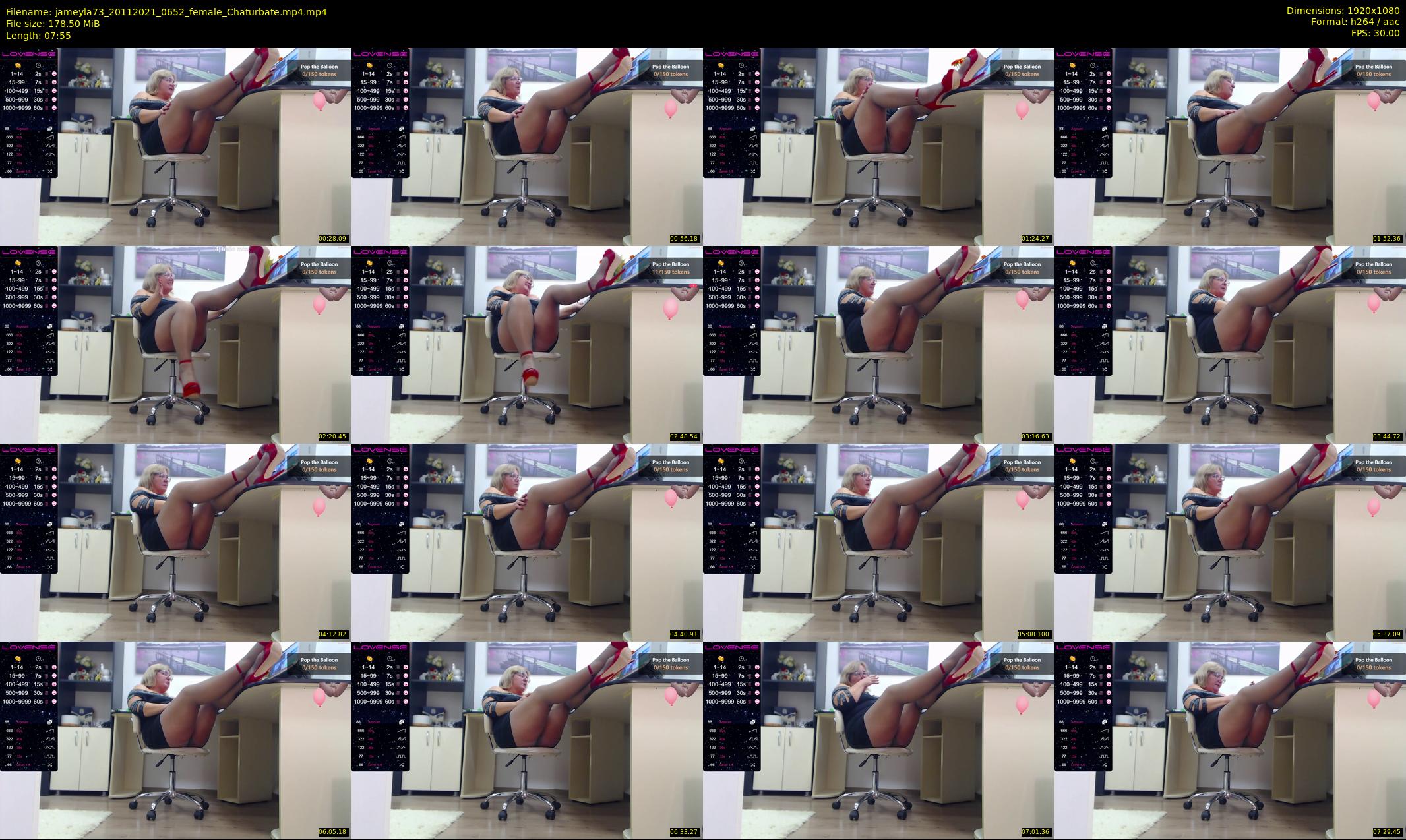 jameyla73 — 8 minute Chaturbate female cam show recording, 1080p, Nov 20, 2021