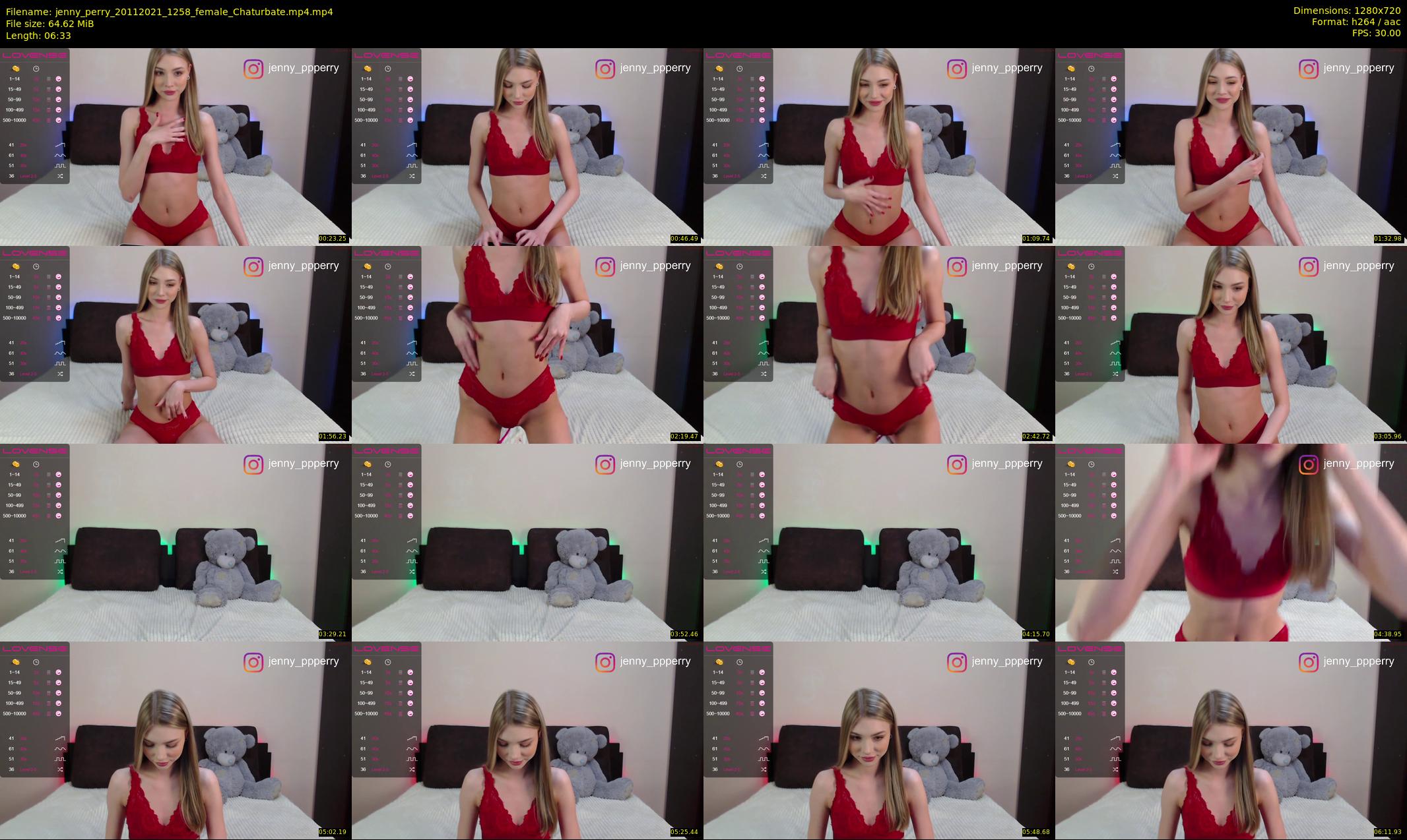 jenny_perry — 7 minute Chaturbate female cam show recording, 720p, Nov 20, 2021