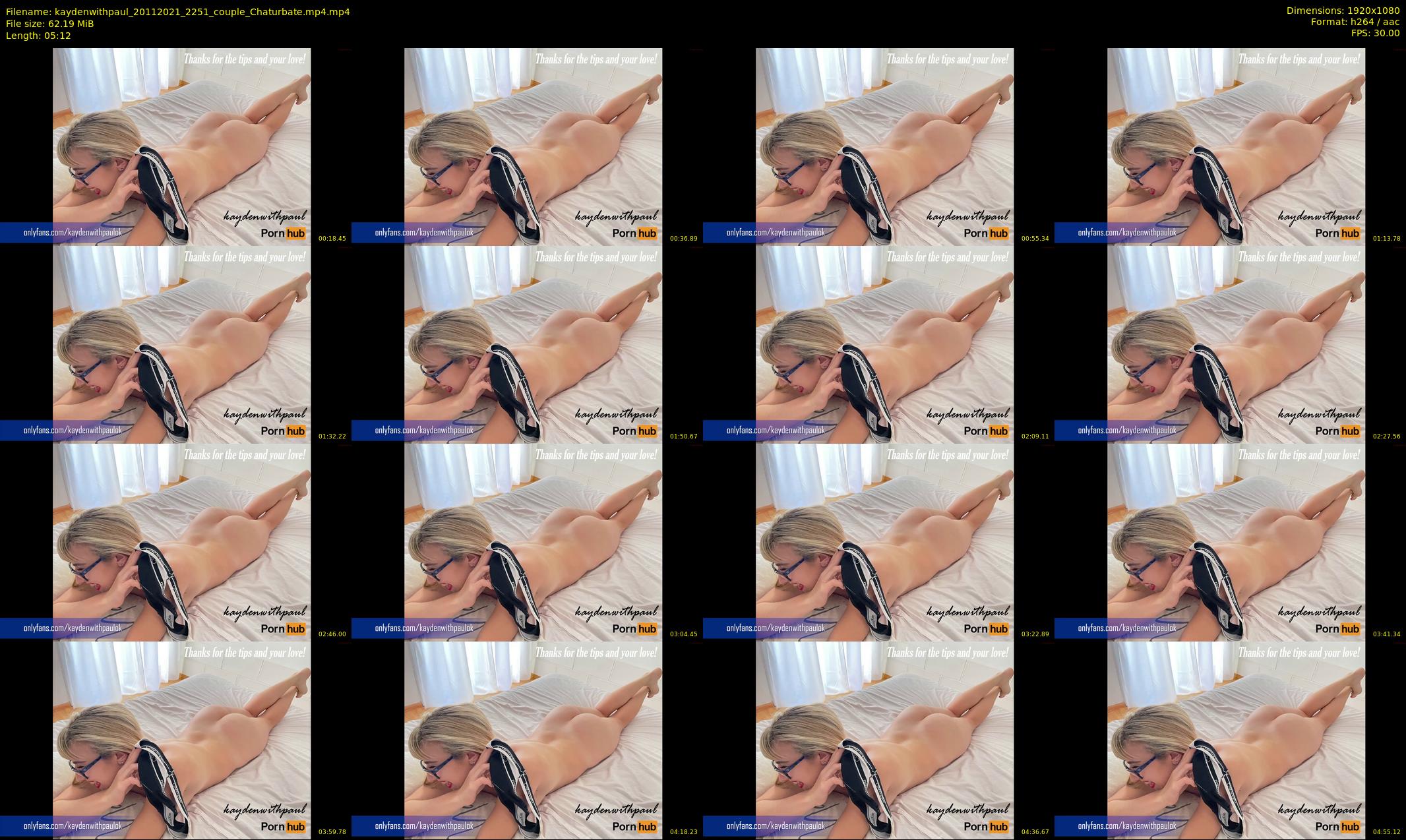 kaydenwithpaul — 6 minute Chaturbate couple cam show recording, 1080p, Nov 20, 2021