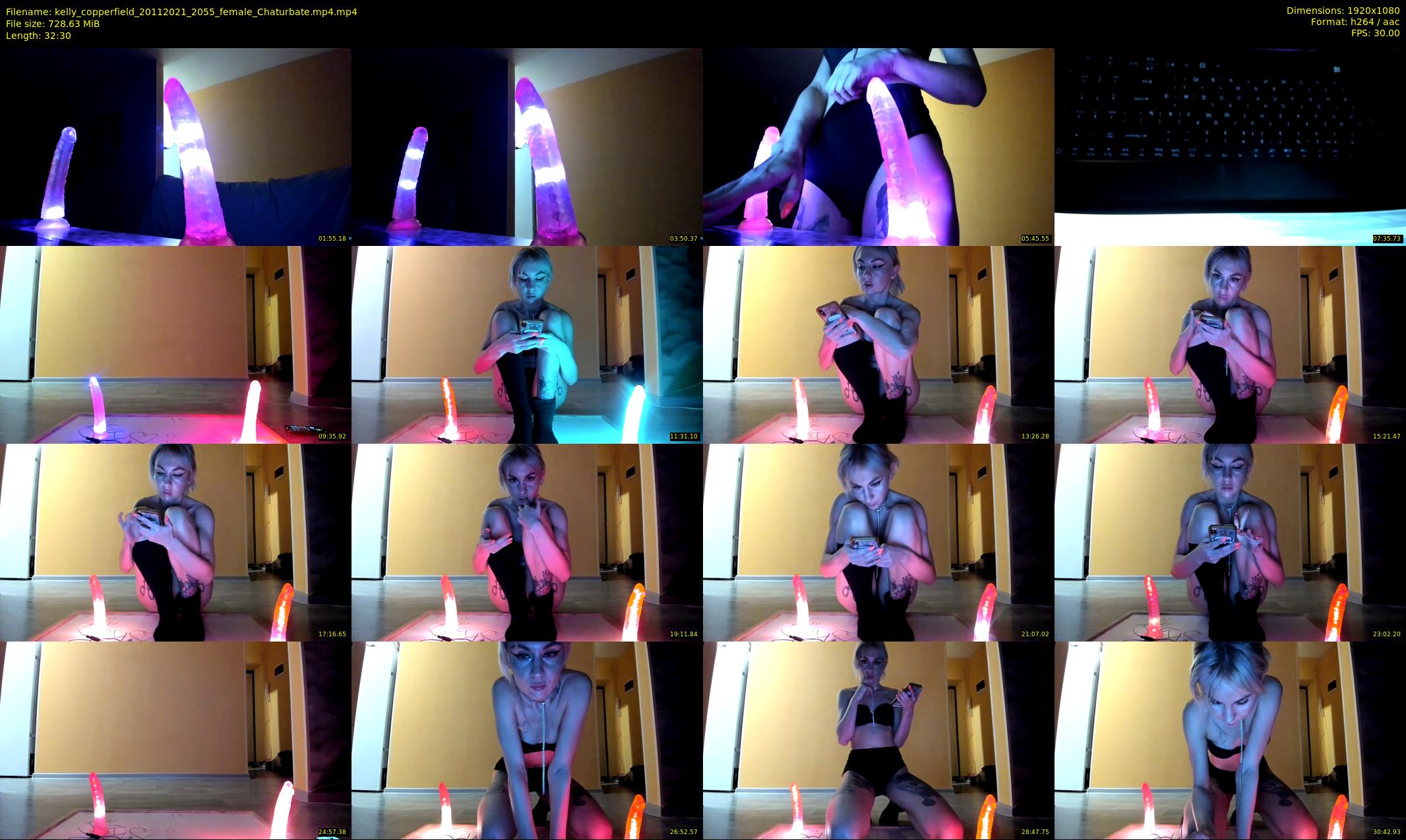 kelly_copperfield — 33 minute Chaturbate female cam show recording, 1080p, Nov 20, 2021