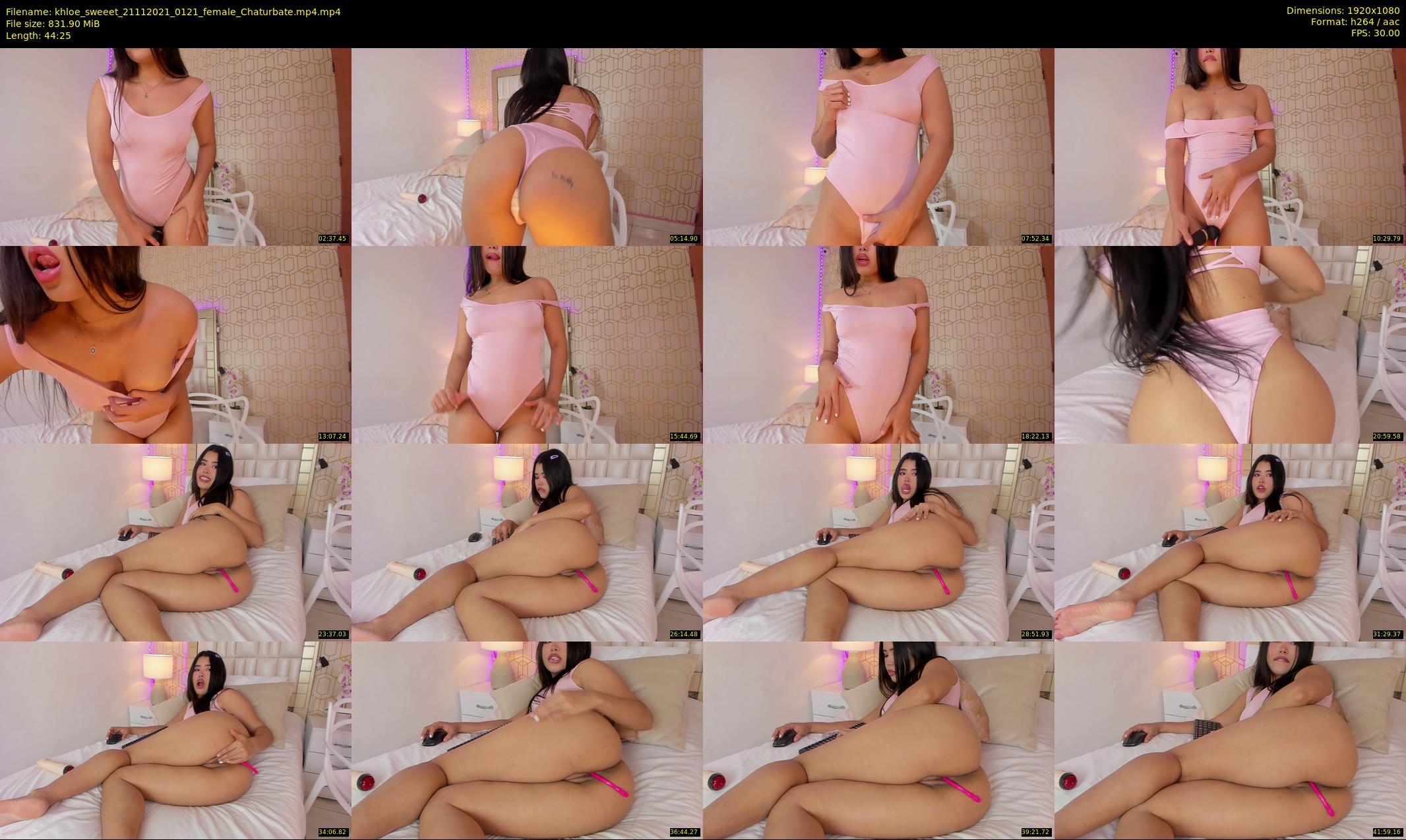 khloe_sweeet — 45 minute Chaturbate female cam show recording, 1080p, Nov 21, 2021