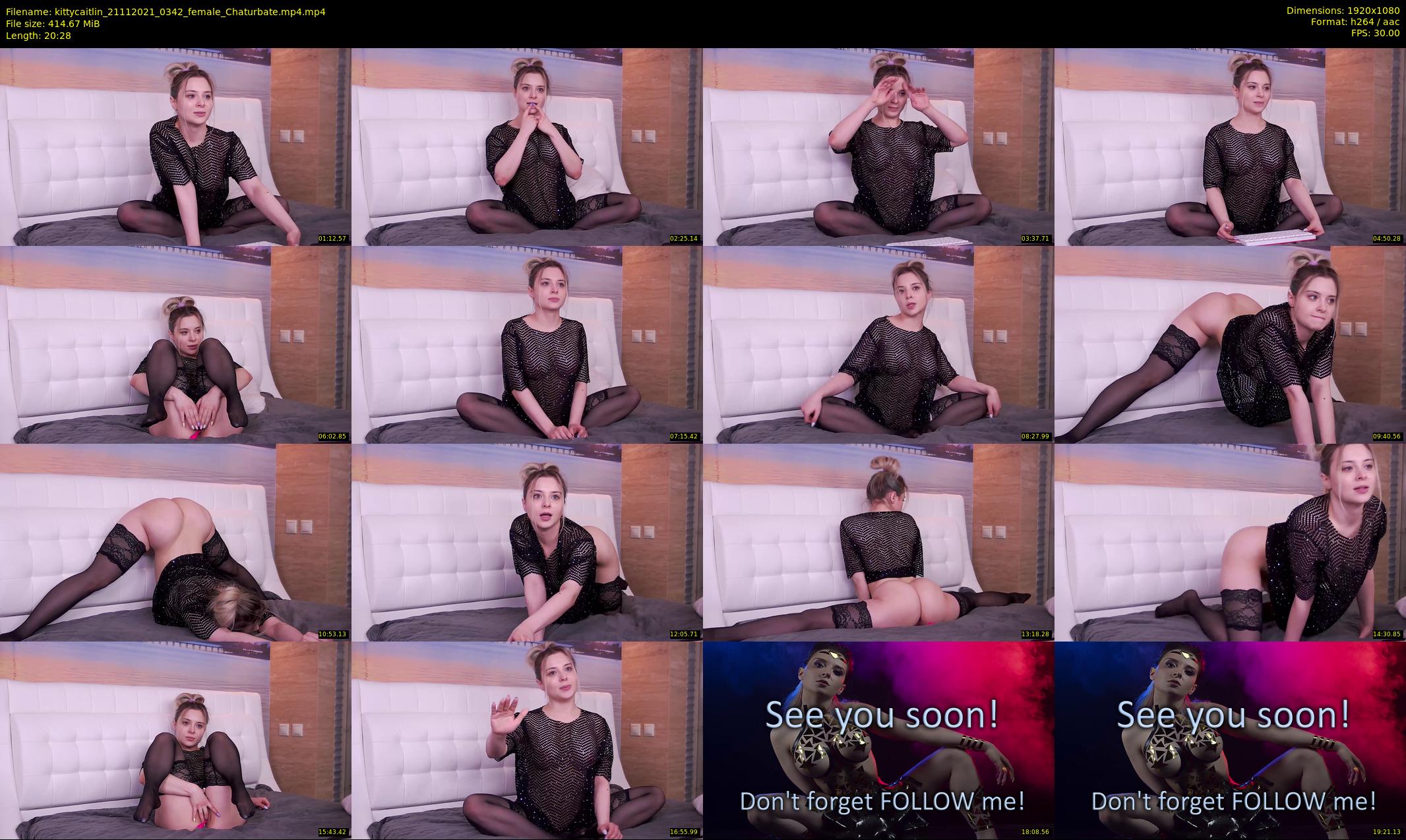 kittycaitlin — 21 minute Chaturbate female cam show recording, 1080p, Nov 21, 2021