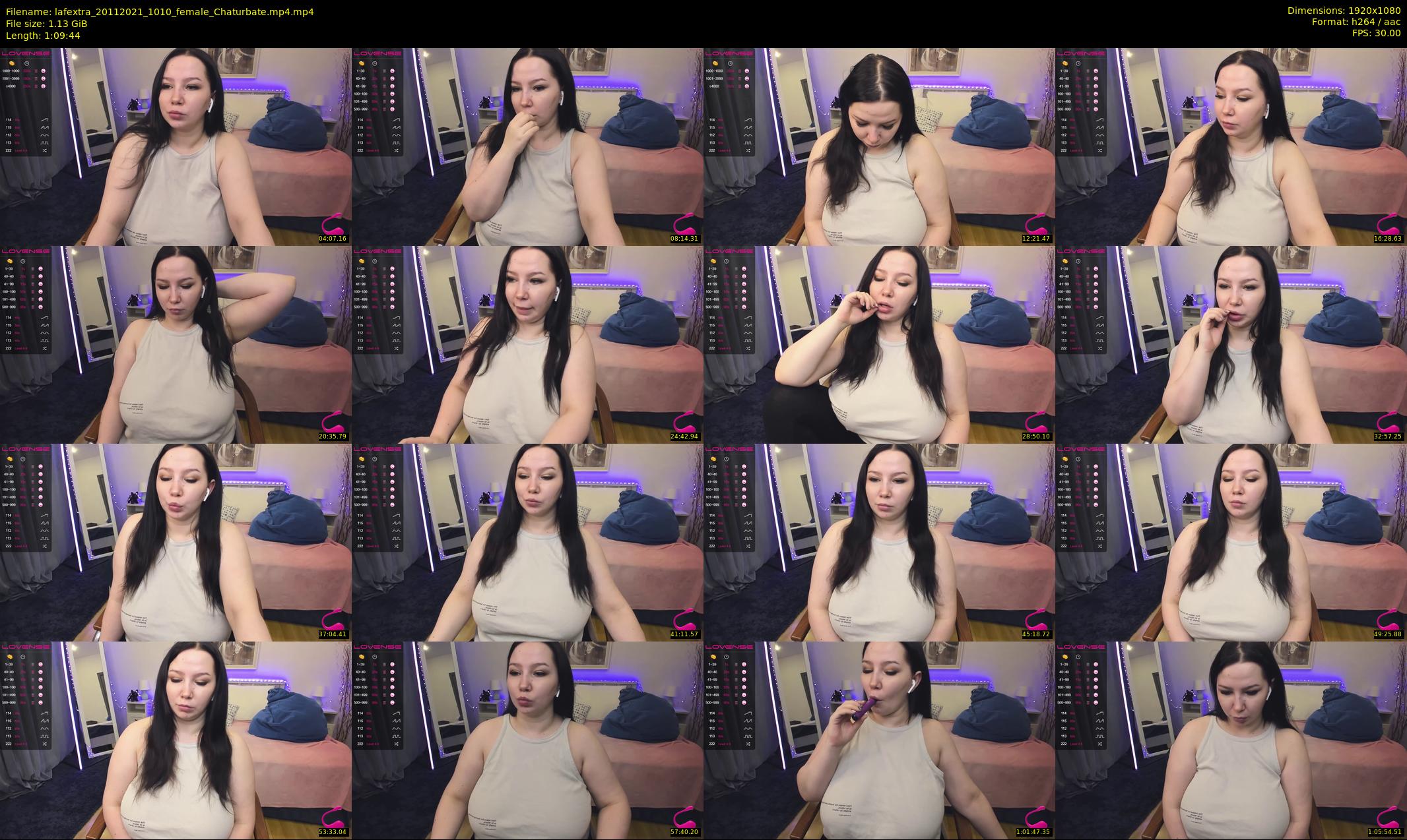 lafextra — 70 minute Chaturbate female cam show recording, 1080p, Nov 20, 2021