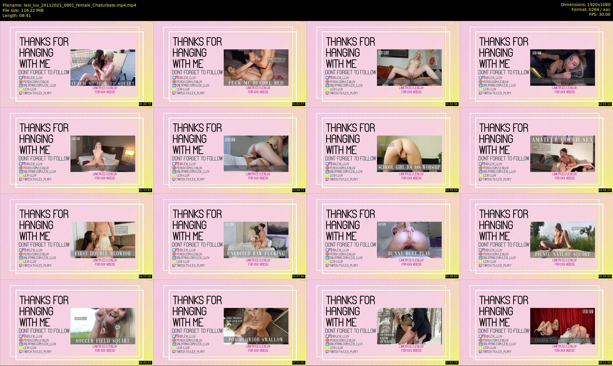 lexi_luv — 9 minute Chaturbate female cam show recording, 1080p, Nov 20, 2021