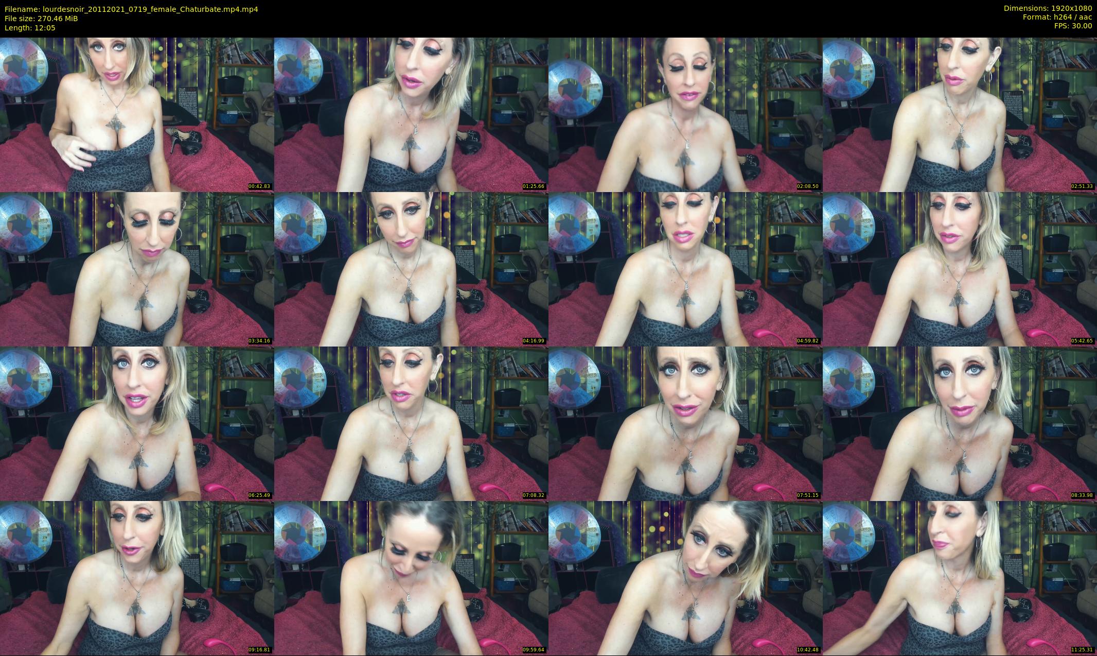 lourdesnoir — 13 minute Chaturbate female cam show recording, 1080p, Nov 20, 2021