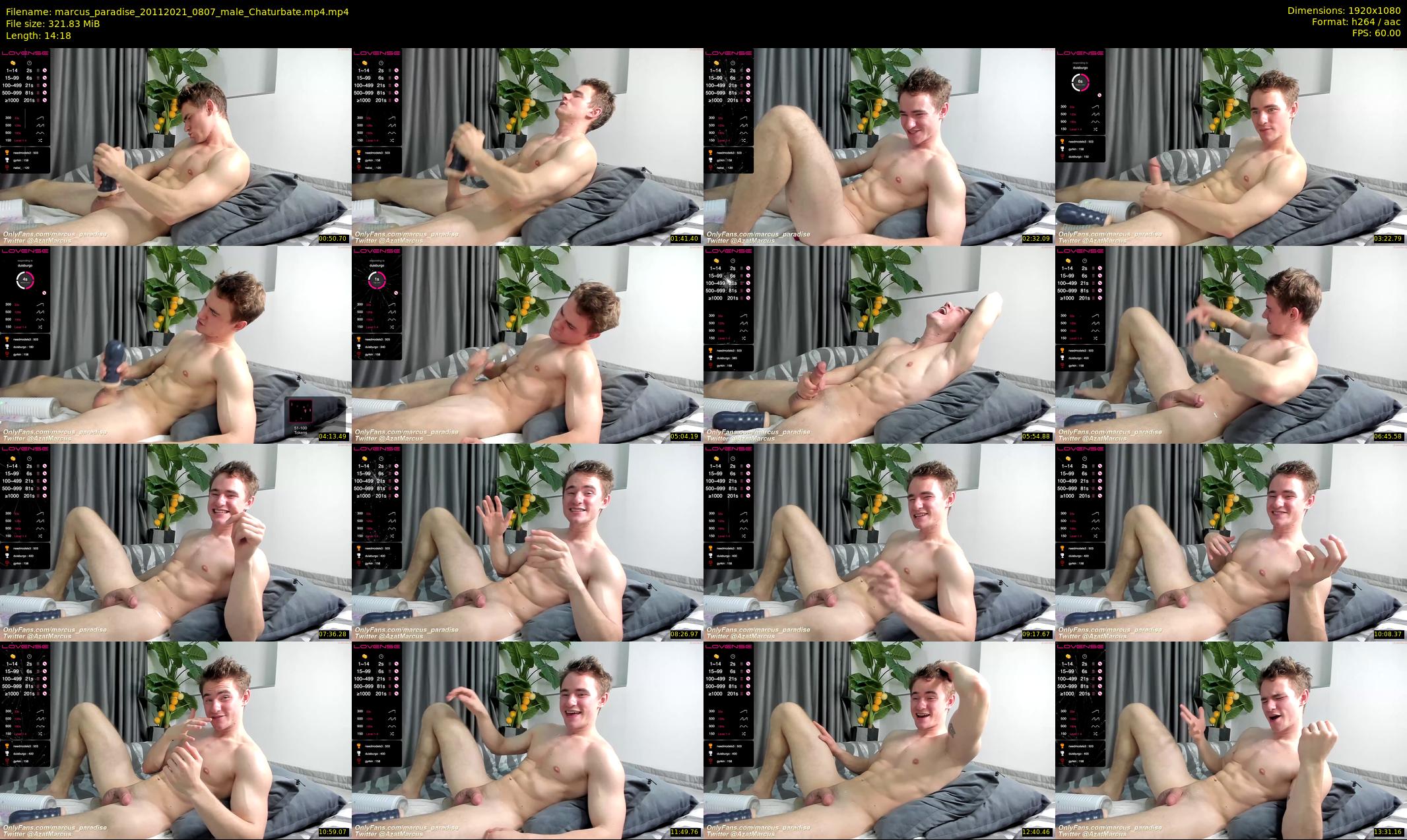 marcus_paradise — 15 minute Chaturbate male cam show recording, 1080p, Nov 20, 2021