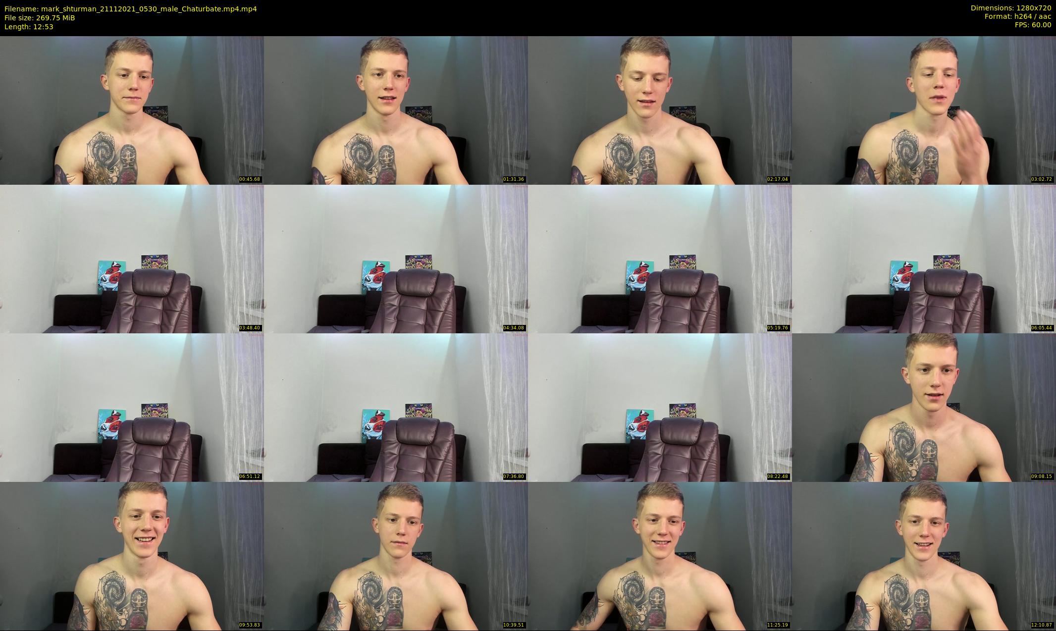 mark_shturman — 13 minute Chaturbate male cam show recording, 720p, Nov 21, 2021